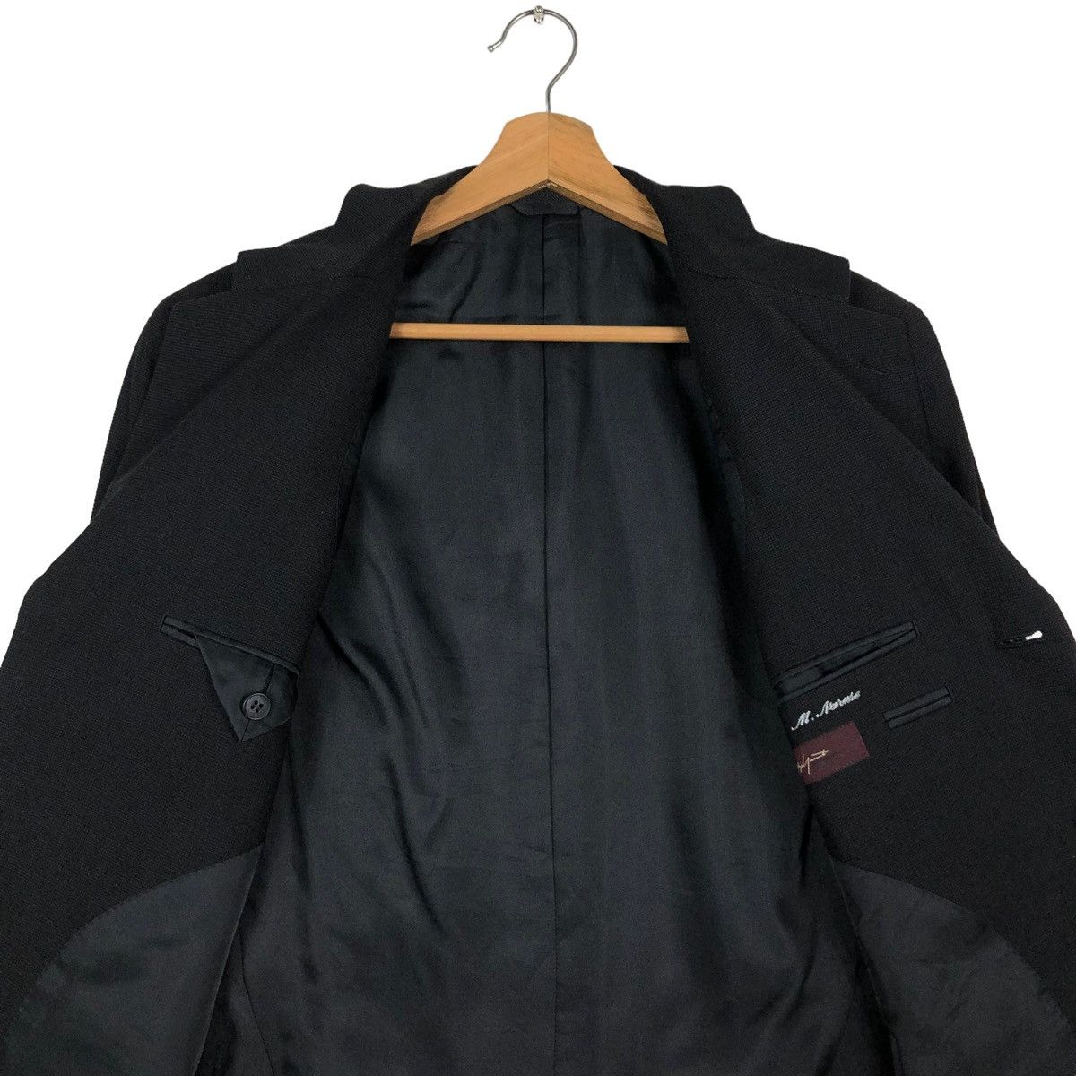 Yohji Yamamoto 🔥AAR YOHJI YAMAMOTO COATS STRIPED DOUBLE BREASTS Size US S / EU 44-46 / 1 - 14 Thumbnail