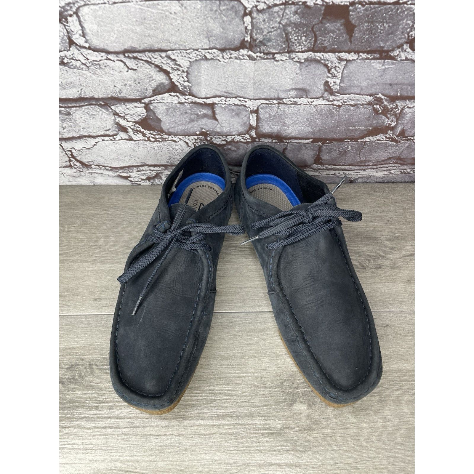 Clarks Clarks Wallabees Combi Blue Suede Leather Chukka Boots Men’s Size US 10.5 / EU 43-44 - 12 Thumbnail