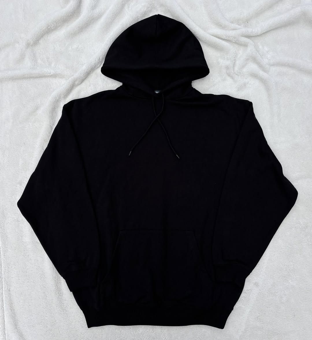 Balenciaga Balenciaga Black/White Classic Back Logo Hoodie Size US M / EU 48-50 / 2 - 3 Thumbnail