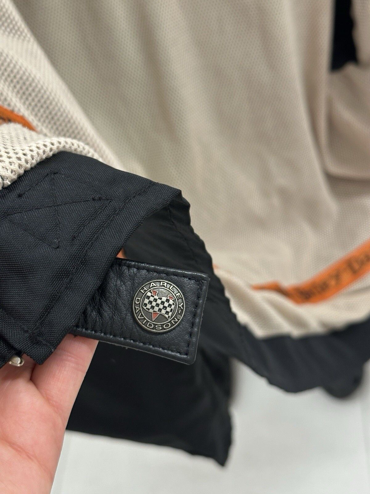 Harley Davidson Vintage Harley Davidson H-D Team 2000 Miles Leather Jacket Size US XL / EU 56 / 4 - 18 Thumbnail