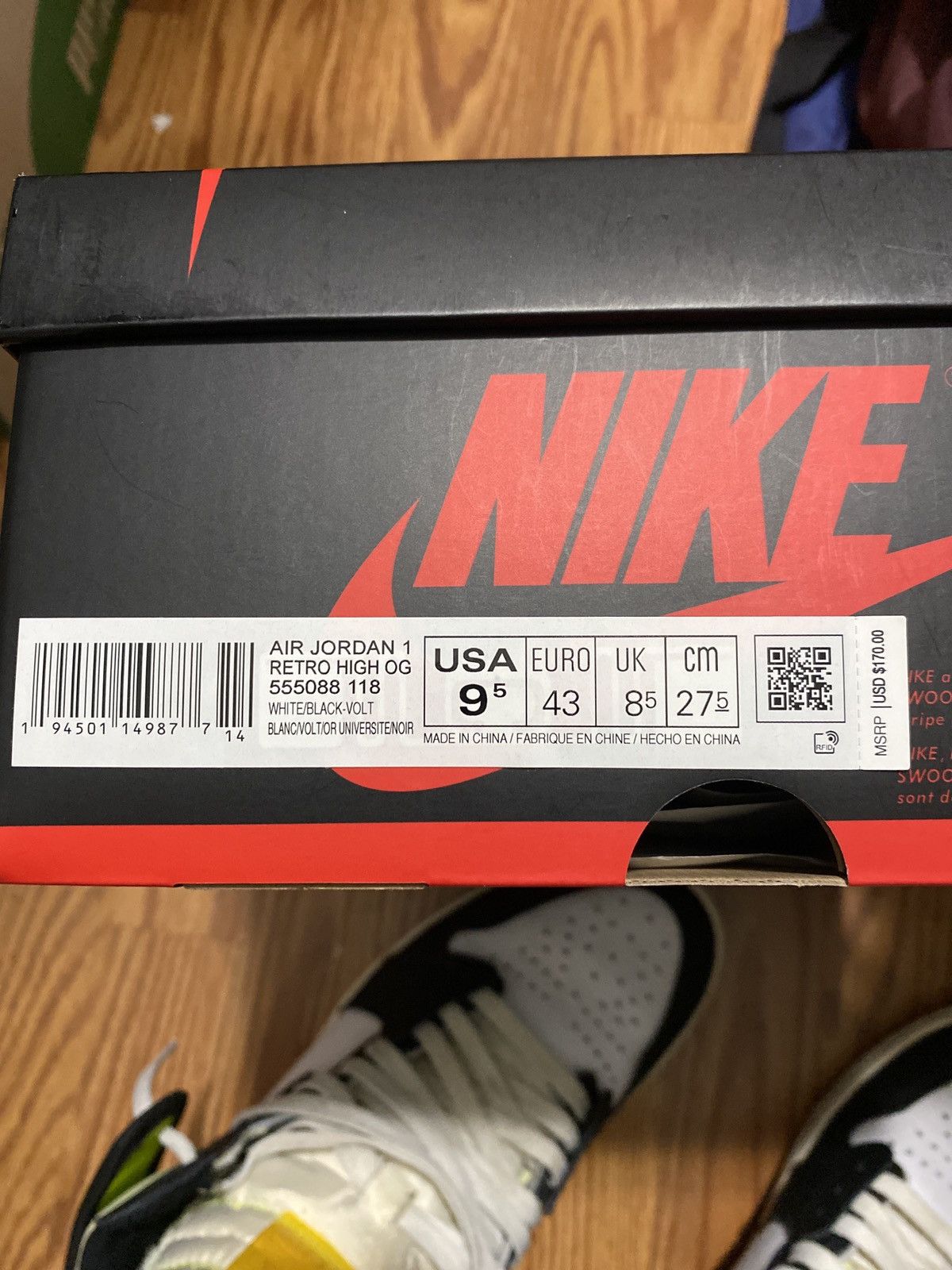 Jordan Brand Jordan 1 high volt Size US 9.5 / EU 42-43 - 7 Thumbnail