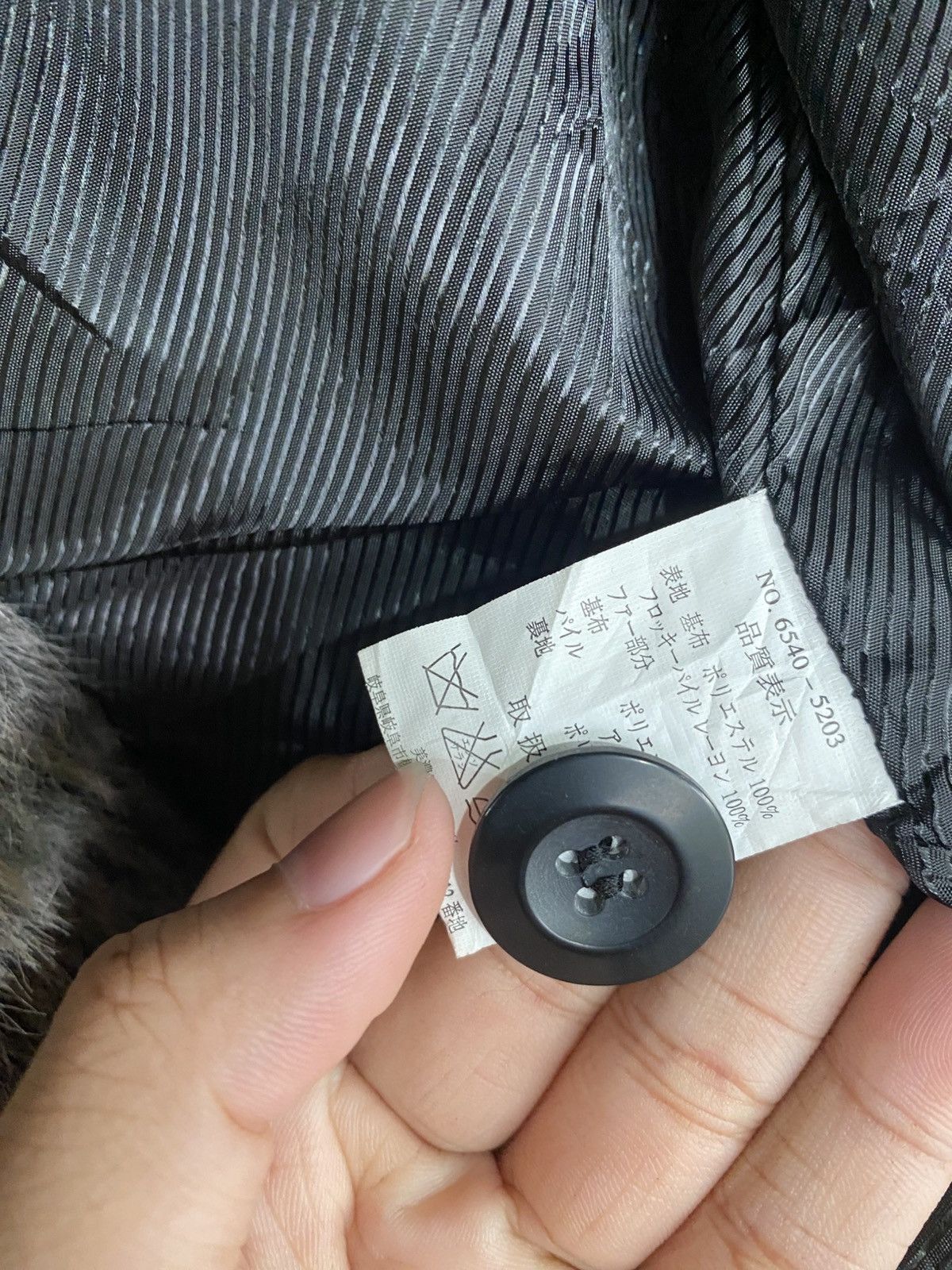If Six Was Nine Japanese Fur Jacket Ifsixwasnine Vkei Styled Size US M / EU 48-50 / 2 - 9 Thumbnail