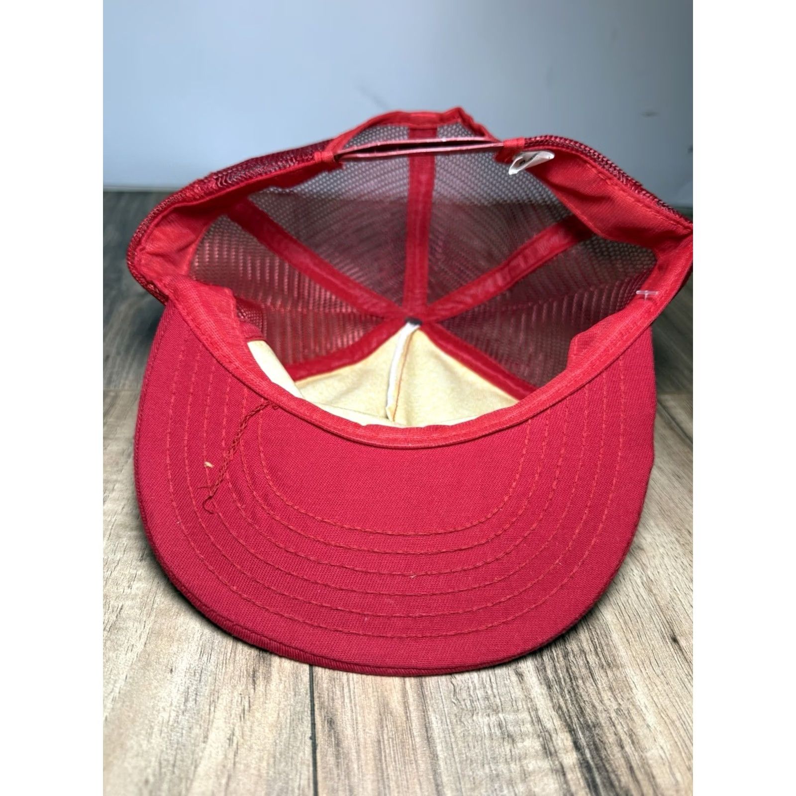Vintage VINTAGE Oscar Mayer Red Trucker Hat Cap Snapback One Size Mens 70s 80s RARE Size ONE SIZE - 6 Thumbnail