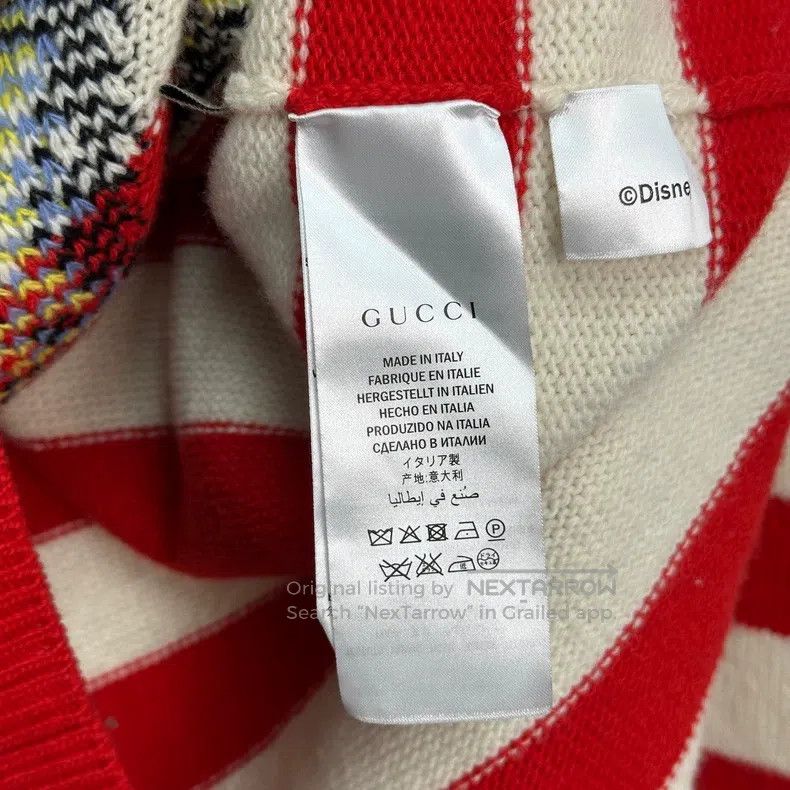 Gucci Gucci Co-branded Donald Duck jacquard sweater Size US L / EU 52-54 / 3 - 4 Thumbnail