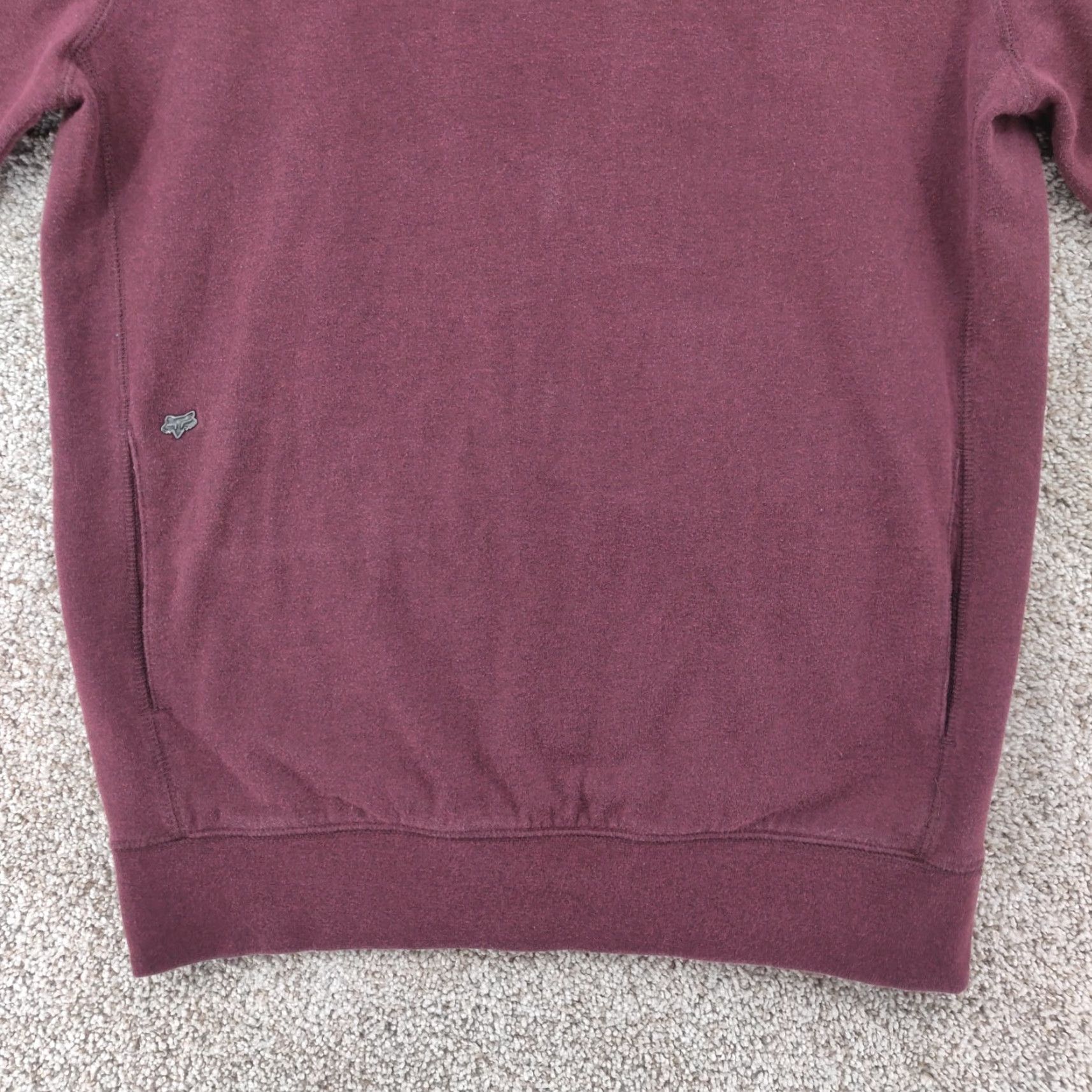 Fox Racing Fox Sweatshirt Mens M Red Short Sleeve Slim Fit Pullover Pockets Crew Neck Logo 90s Outdoor Sports Casual Ready to Ship Size US M / EU 48-50 / 2 - 6 Thumbnail