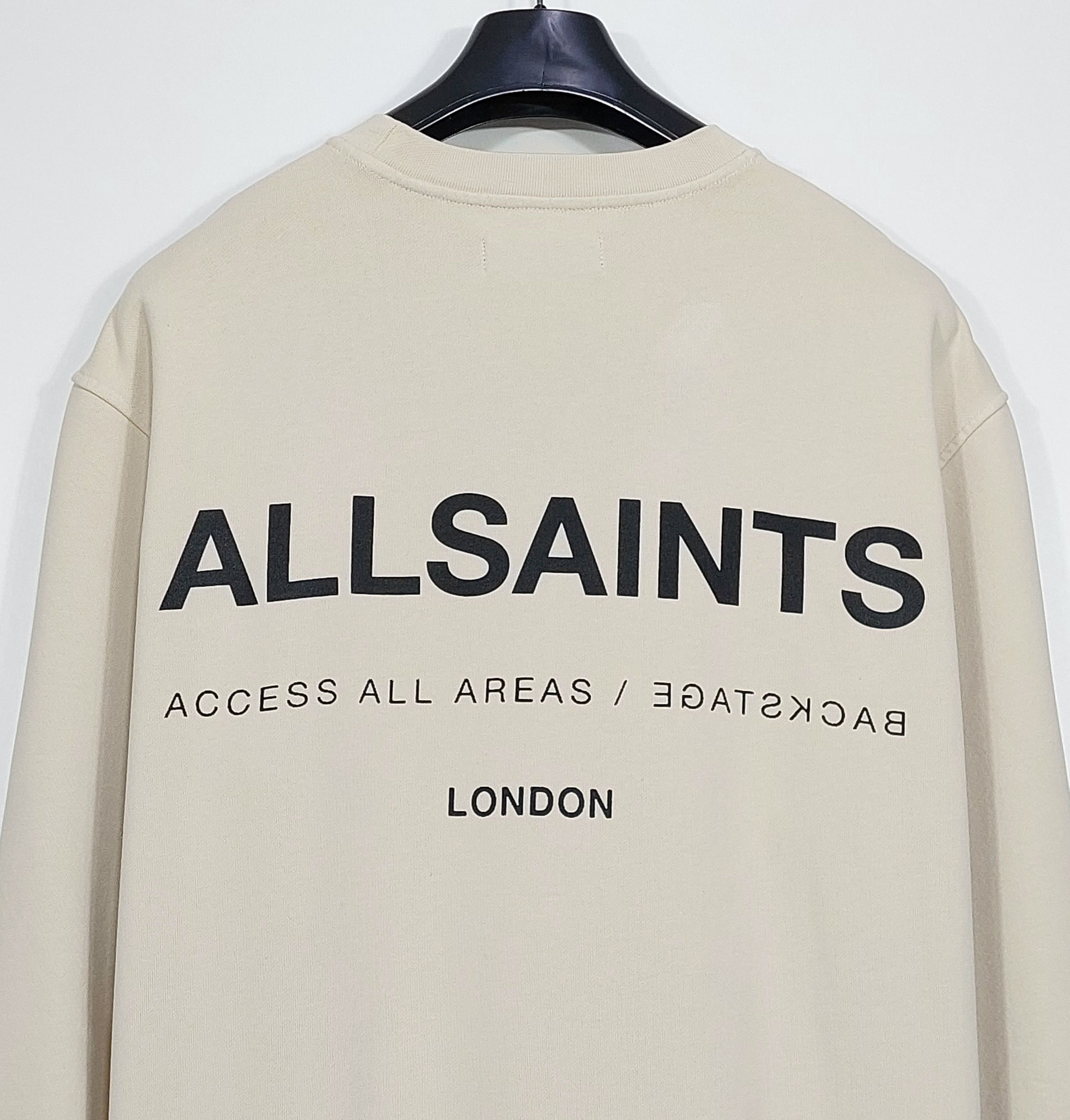 Allsaints access all areas crewneck sweatshirt - bailey taupe M Size US M / EU 48-50 / 2 - 7 Thumbnail