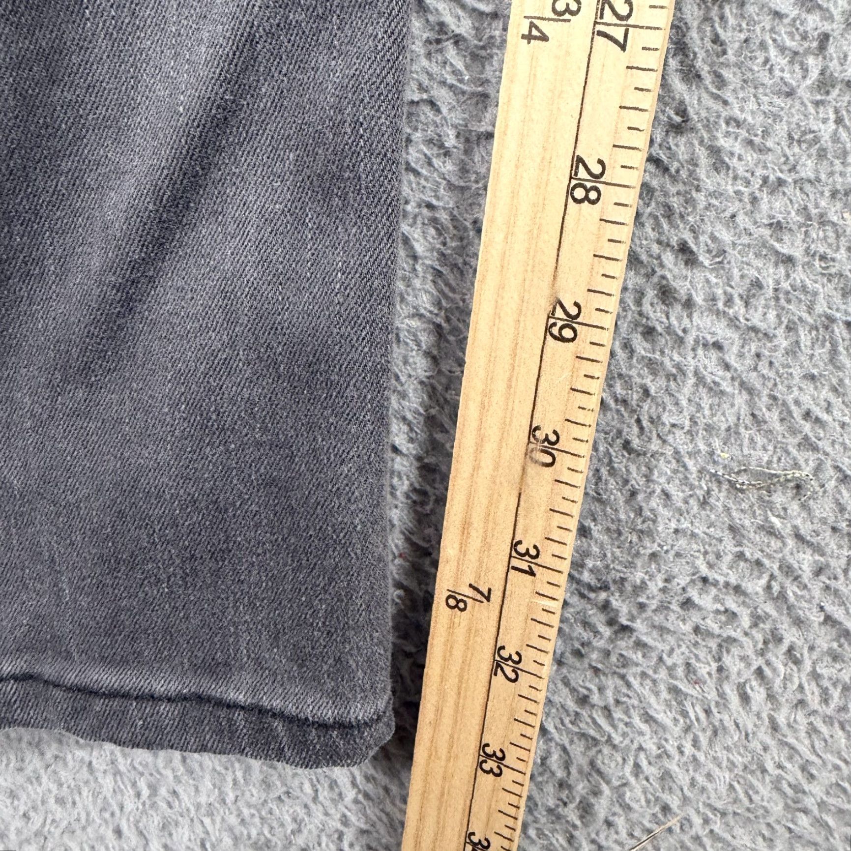 Levi's Levi's 511 Jeans Mens 32x34 Gray Slim Fit Stretch Denim Pants Size US 32 / EU 48 - 3 Thumbnail