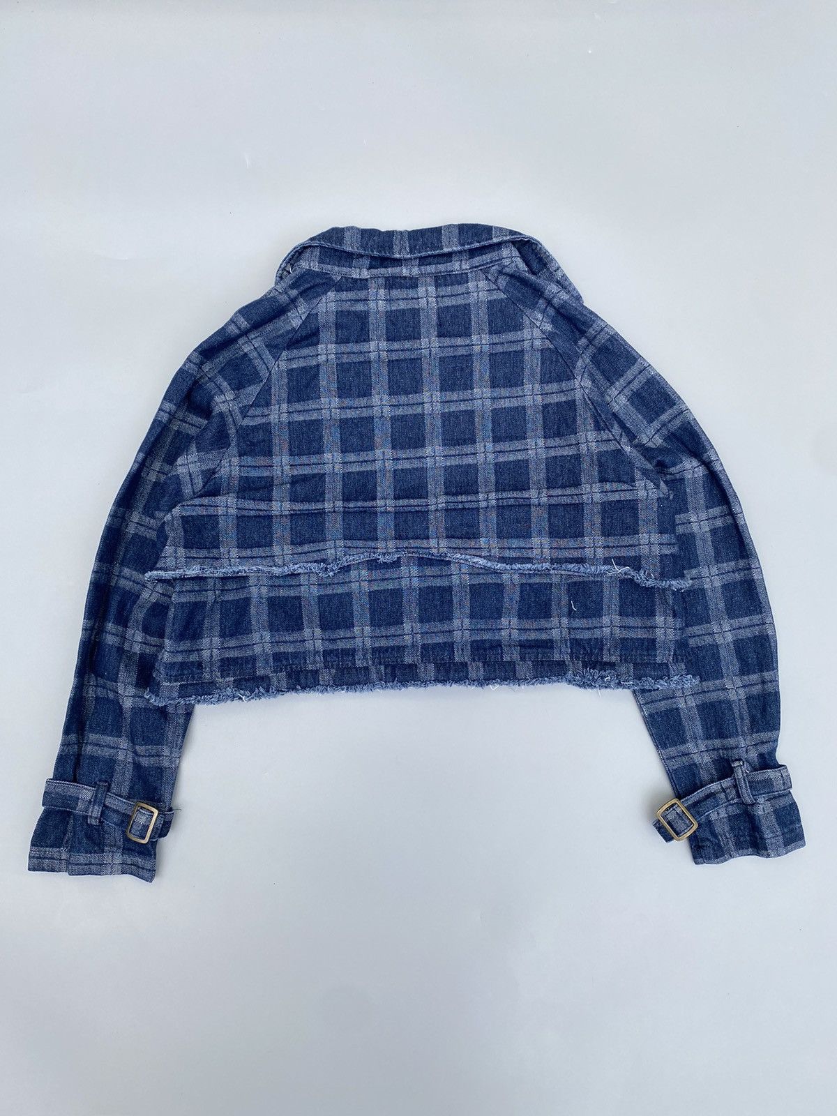 Japanese Brand Birthwork of Sanity Heart- 2in1- Denim Dress Size M / US 6-8 / IT 42-44 - 17 Thumbnail