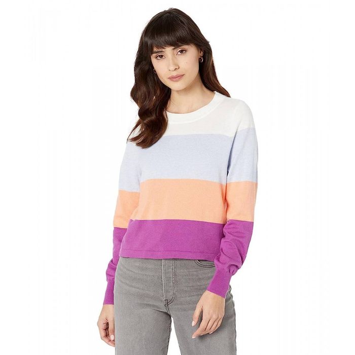 Lilla P Lilla P Easy Striped Crewneck Sweater Stripes size M | Grailed