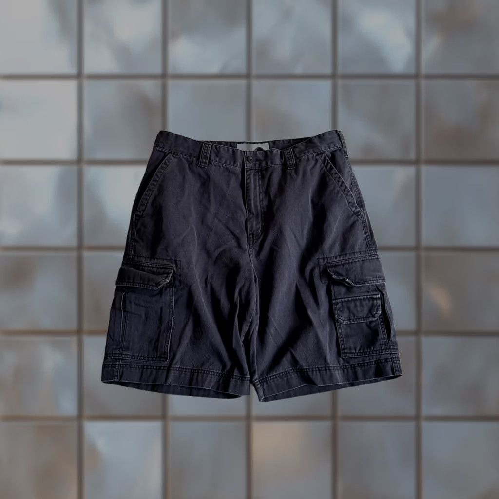 Vintage VINTAGE America Men Blue Cargo Multi Pockets Shorts 36 Y2K Hip Hop Men Size US 36 / EU 52 - 1 Thumbnail