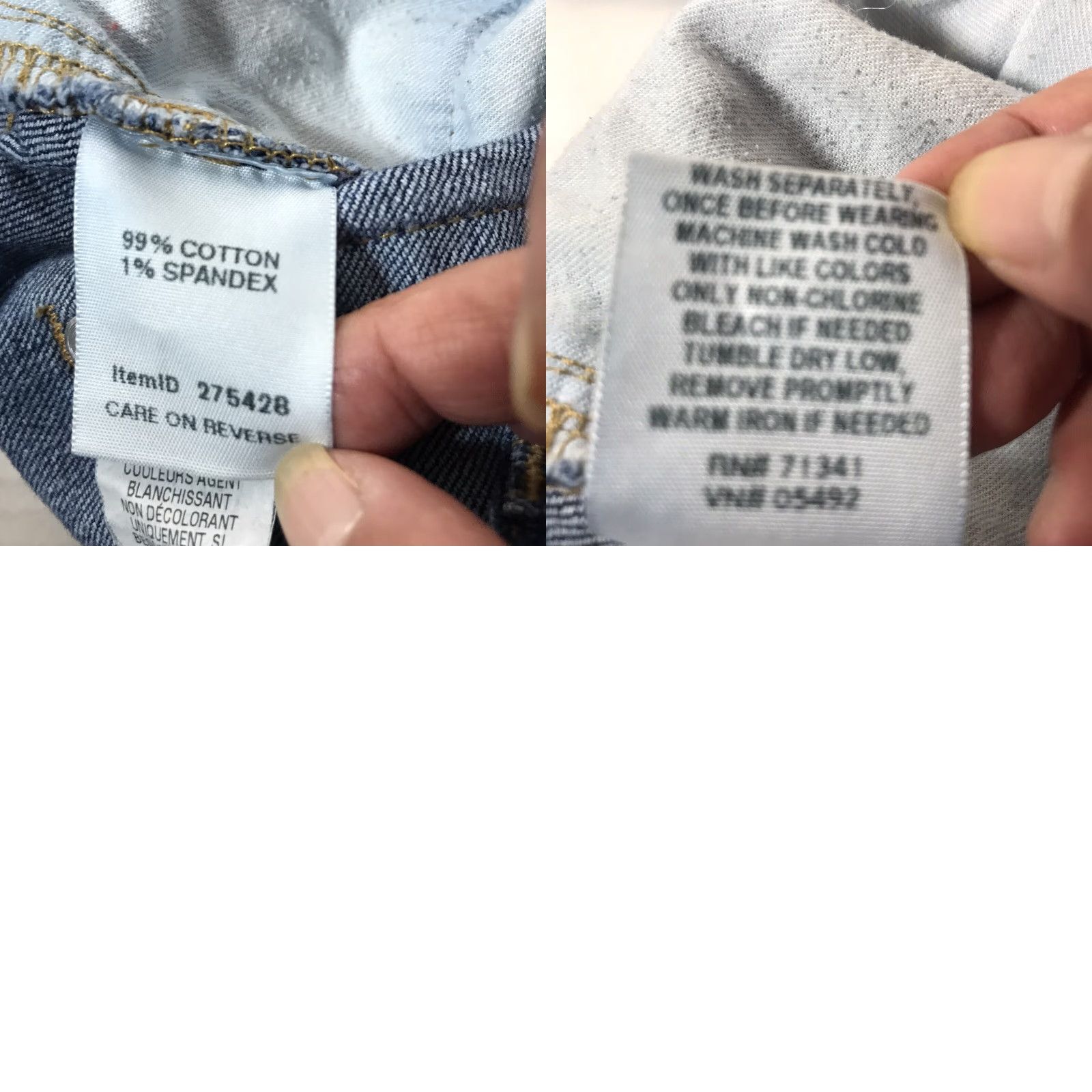 Vintage VINTAGE LL Bean Favorite Fit Jeans Womens Size 14 Blue 90s 5-Pocket Denim Stretch Cotton Spandex Size 36" / US 14 / IT 50 - 8 Thumbnail