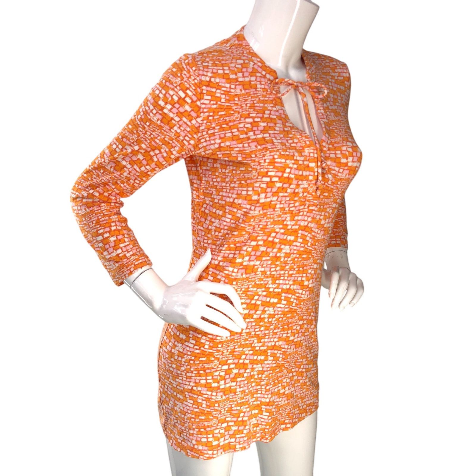 J.McLaughlin J McLaughlin Size XS Dress Mini Tunic Length Stretch Orange Size XS / US 0-2 / IT 36-38 - 10 Thumbnail