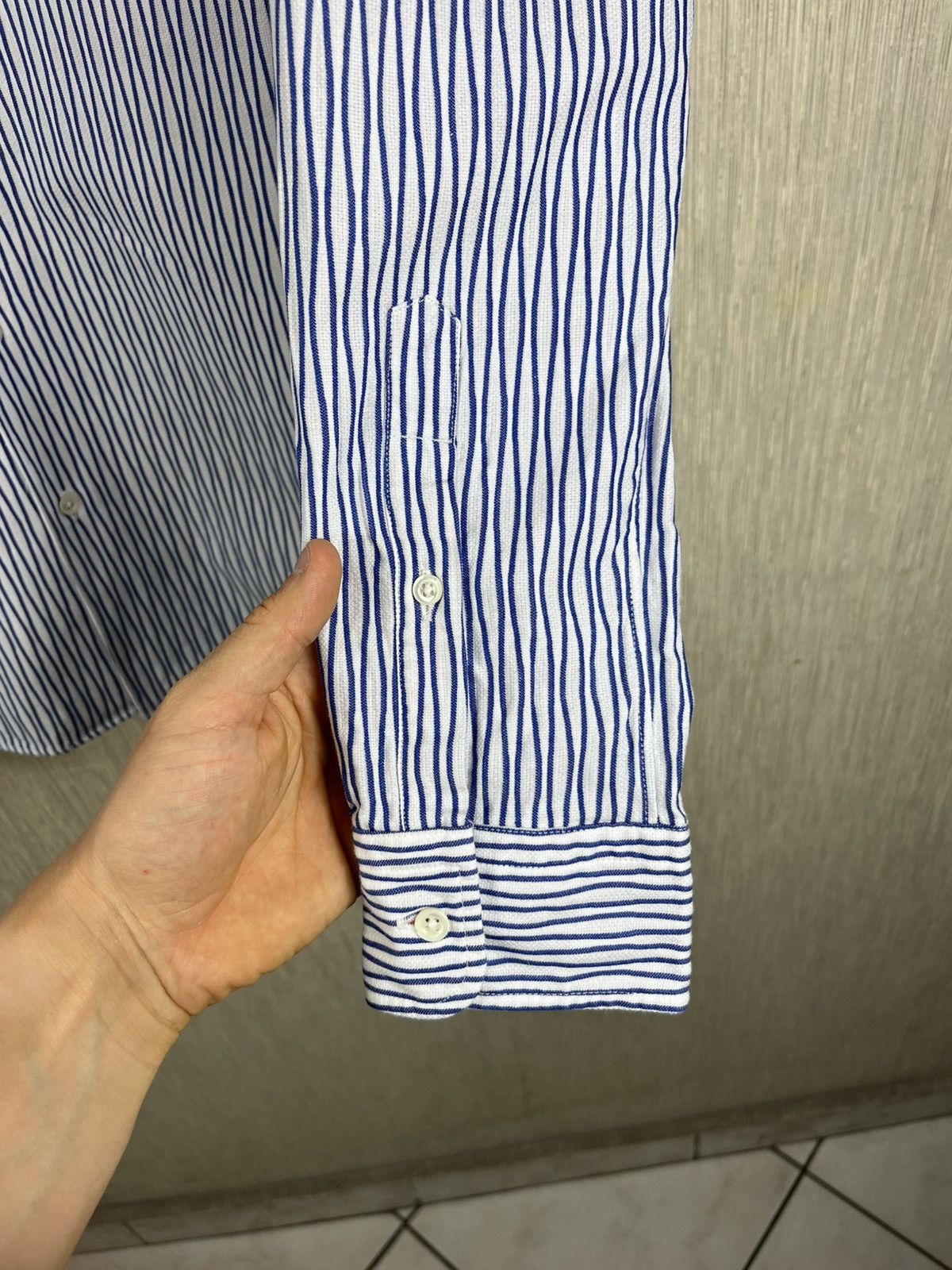 SHIPS SHIPS striped classic japanese shirt Japan waves Size US L / EU 52-54 / 3 - 9 Thumbnail