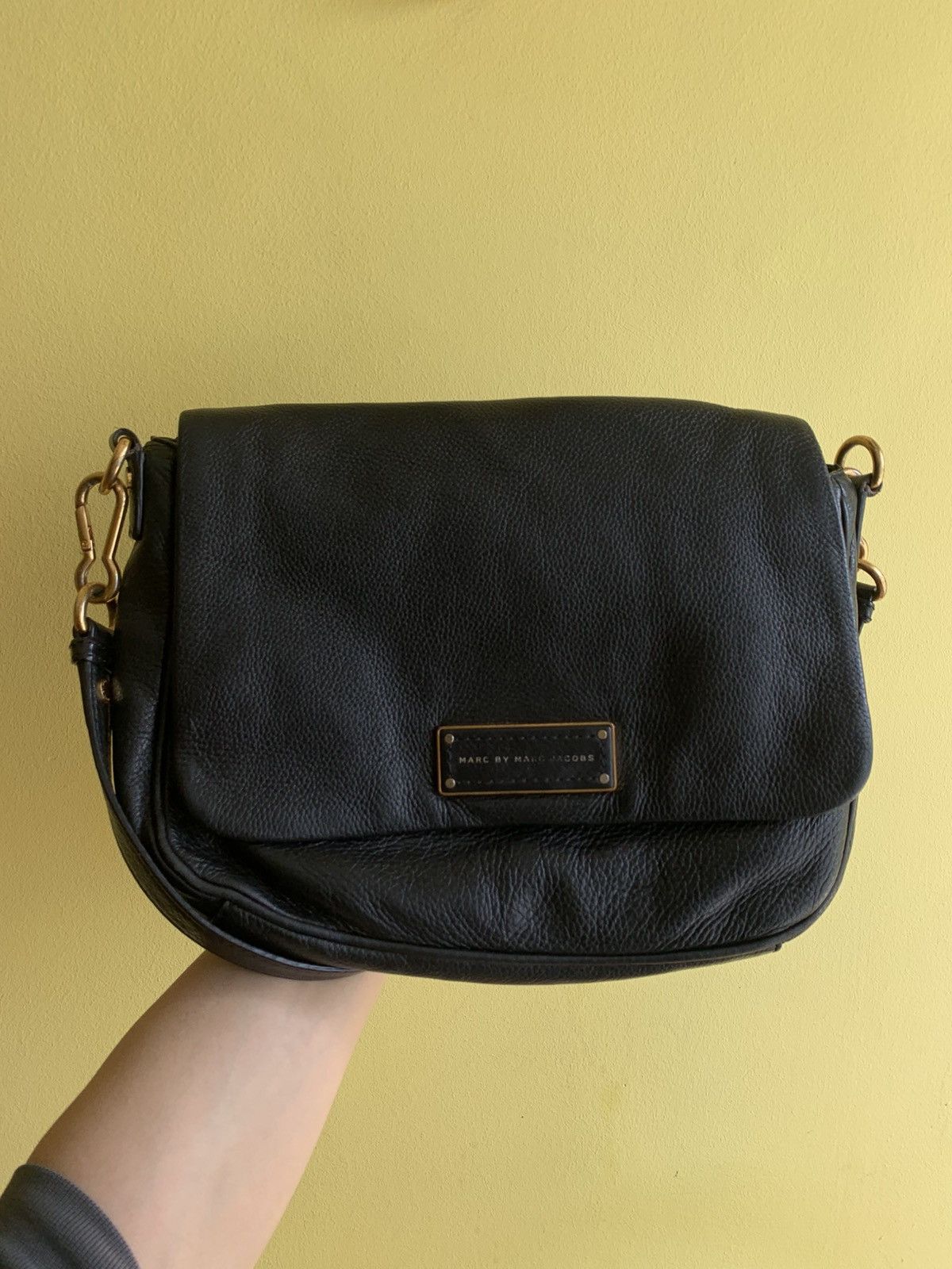 Marc By Marc Jacobs Leather Crossbody Bag in Black, Women's