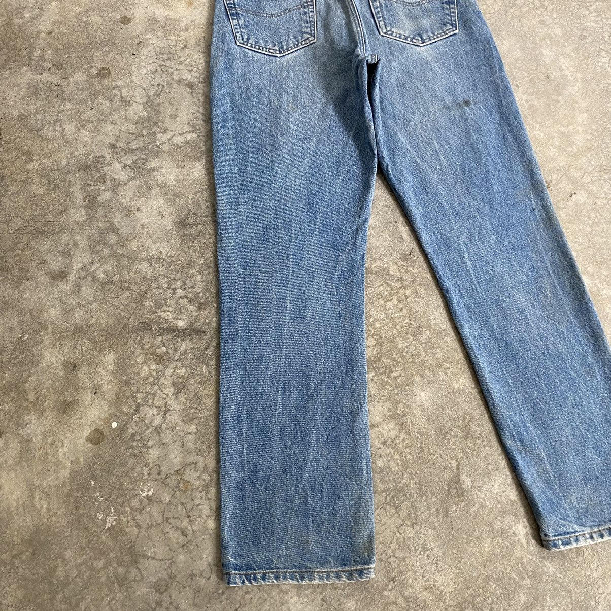 Carhartt Vintage Carhartt Traditional Fit Faded Dirty Jeans Size US 35 - 18 Thumbnail