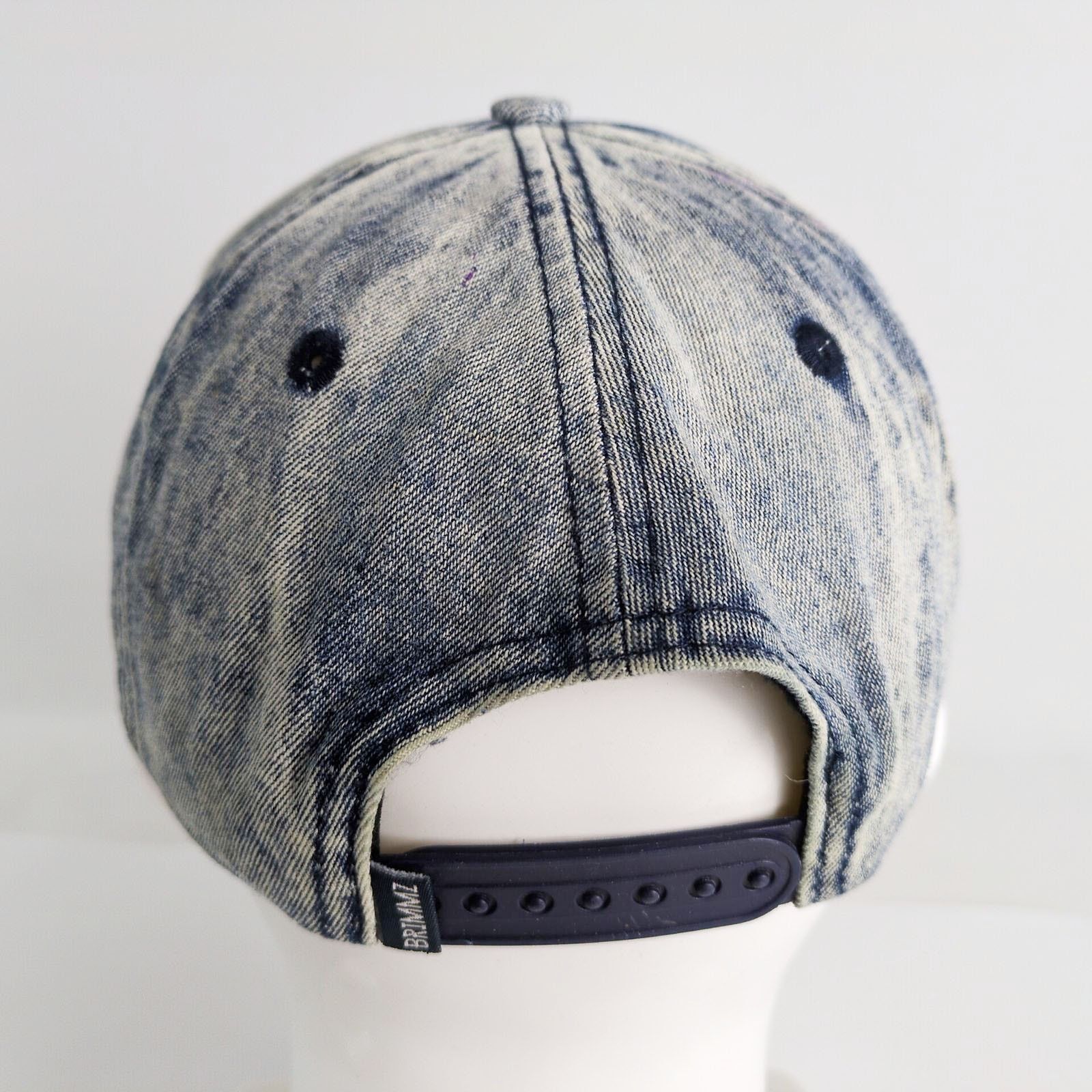 Other Brimmz Acid Wash Denim Snapback Baseball Cap Size ONE SIZE - 4 Thumbnail