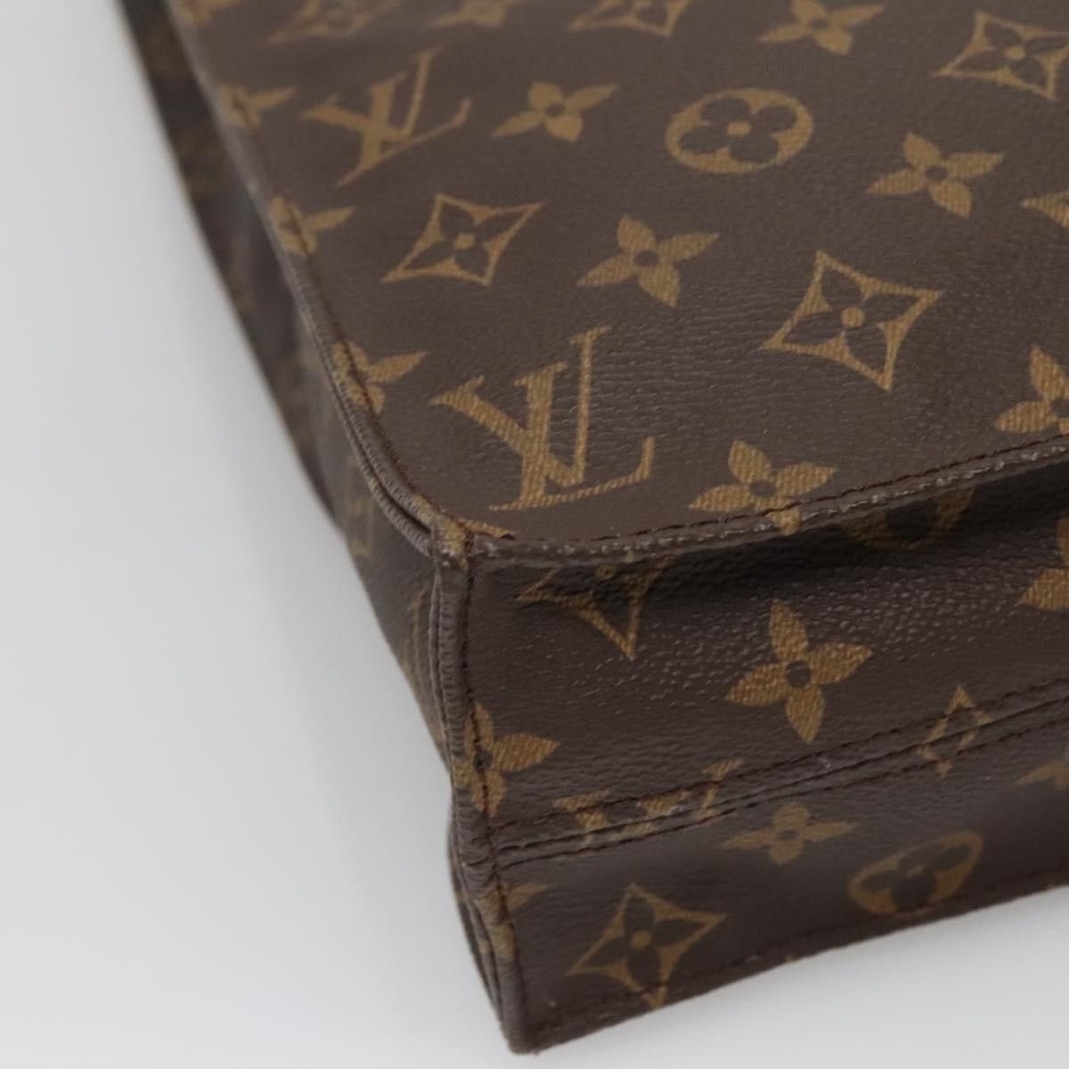 Louis Vuitton LOUIS VUITTON Monogram Sac Plat Hand Bag M51140 Size ONE SIZE - 11 Thumbnail