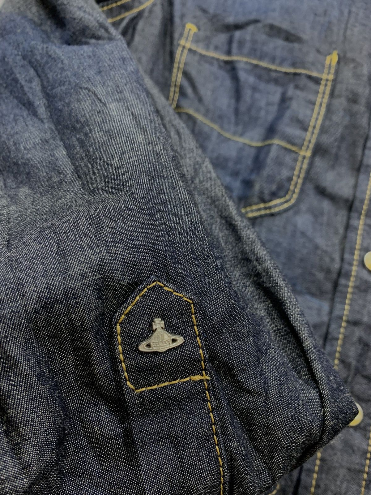 Vivienne Westwood Viviene Westwood denim Button up shirt Size US S / EU 44-46 / 1 - 7 Thumbnail