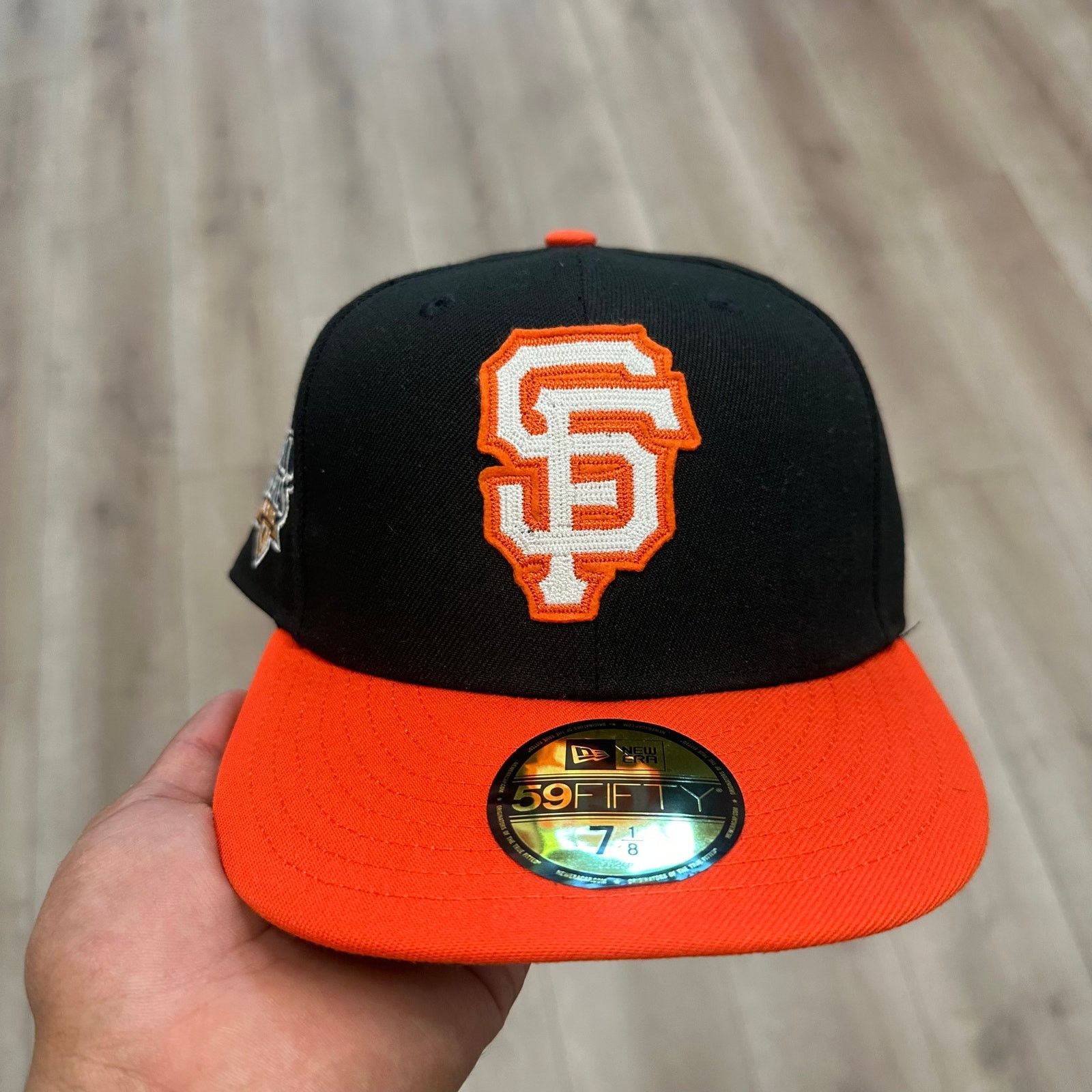 New Era New Era Letterman San Francisco Giants Fitted Hat Cap 7 1/8 Size ONE SIZE - 2 Thumbnail