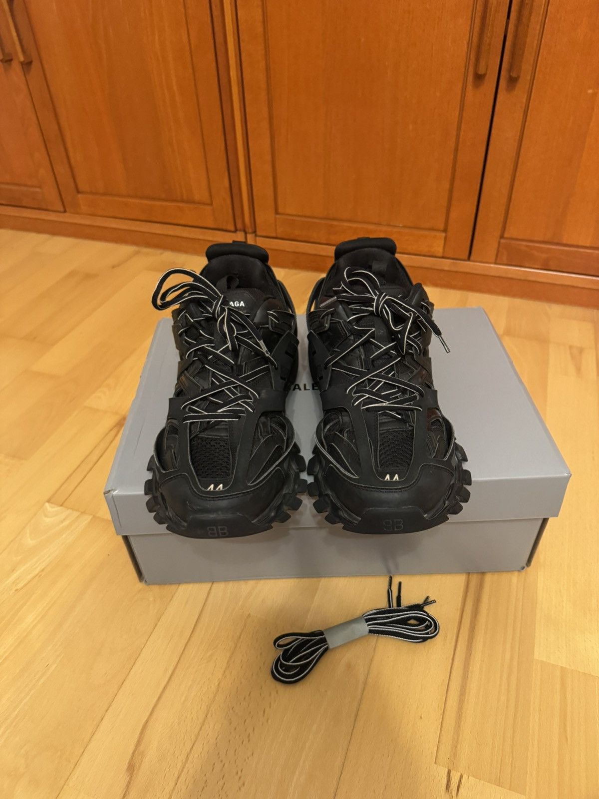 Balenciaga Balenciaga Track Triple Black Size US 11 / EU 44 - 7 Thumbnail