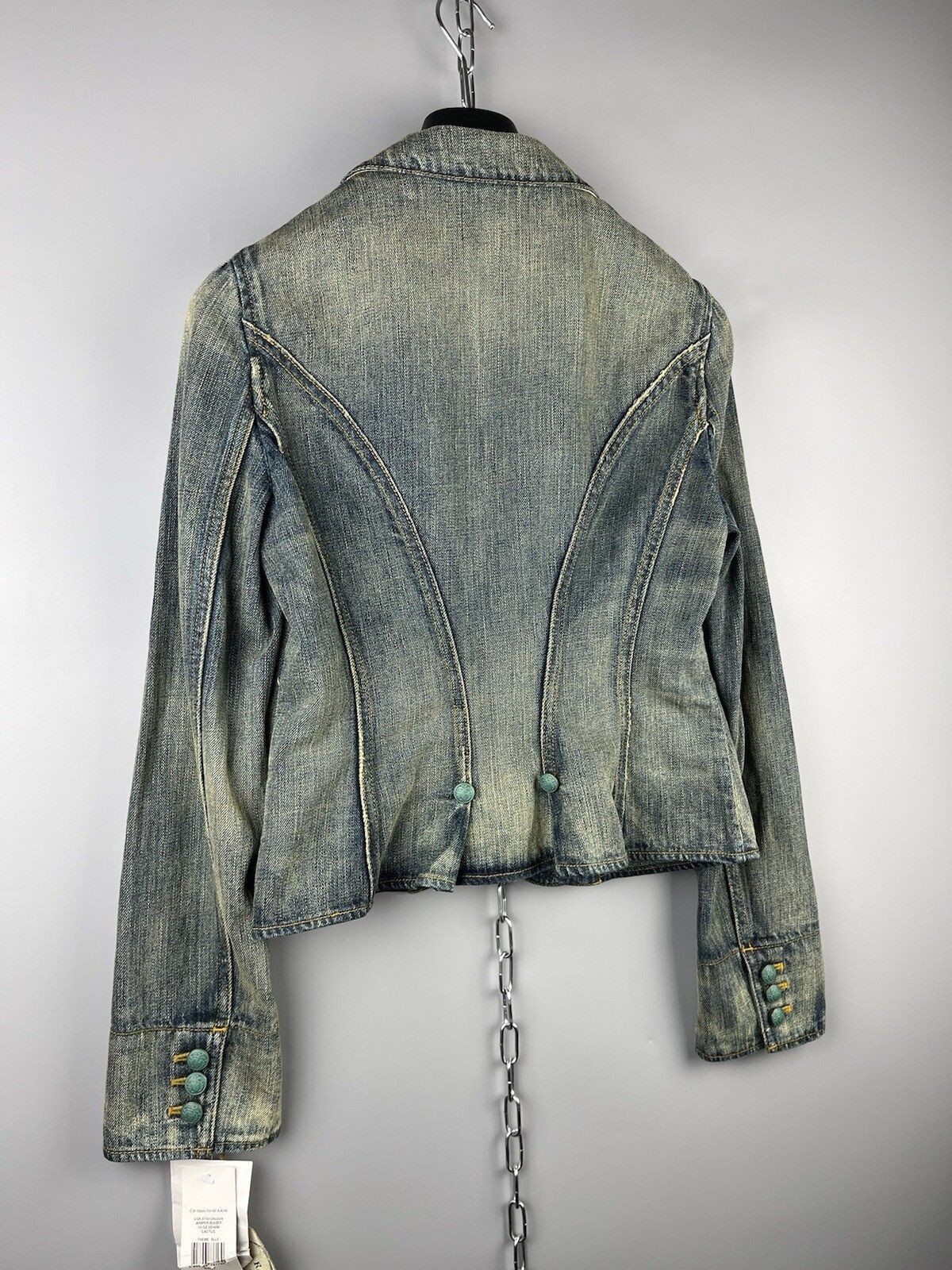 Polo Ralph Lauren Vintage Ralph Lauren Cotton 12 OZ Denim Blazer Jacket Size M / US 6-8 / IT 42-44 - 9 Thumbnail