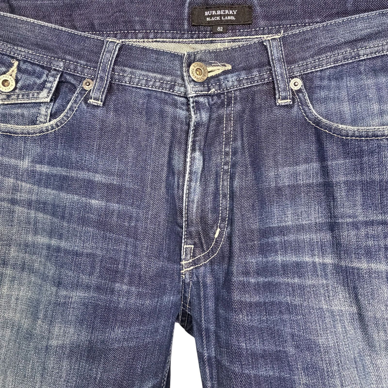 Burberry Vintage Burberry Black Label Japan Men's 32x28 Bootcut Jeans Size US 32 / EU 48 - 12 Thumbnail