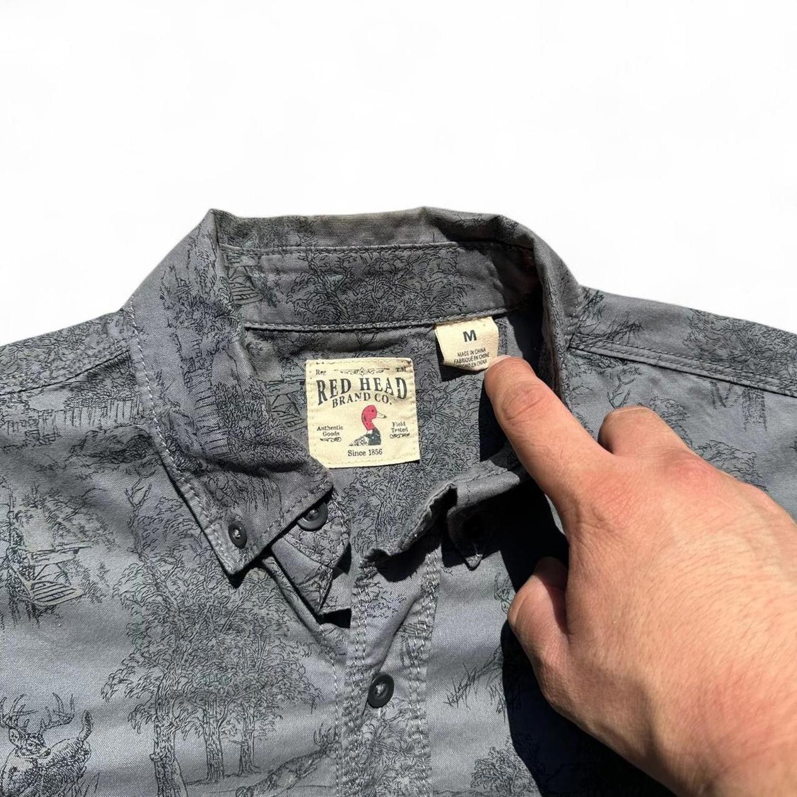 Other Red Head Brand Co. Menswear Long Sleeve Shirt Medium Gray Size US M / EU 48-50 / 2 - 2 Thumbnail