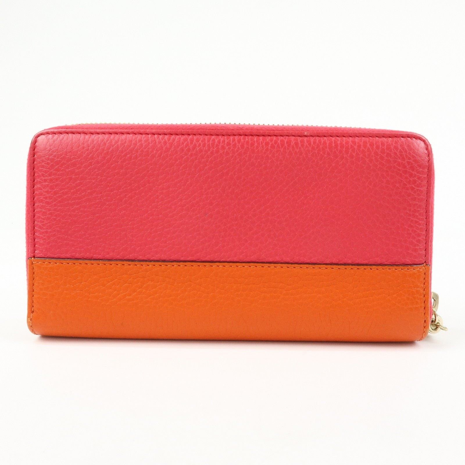 Gucci Gucci Bamboo Zippy Wallet Calfskin Multicolor Size ONE SIZE - 2 Thumbnail