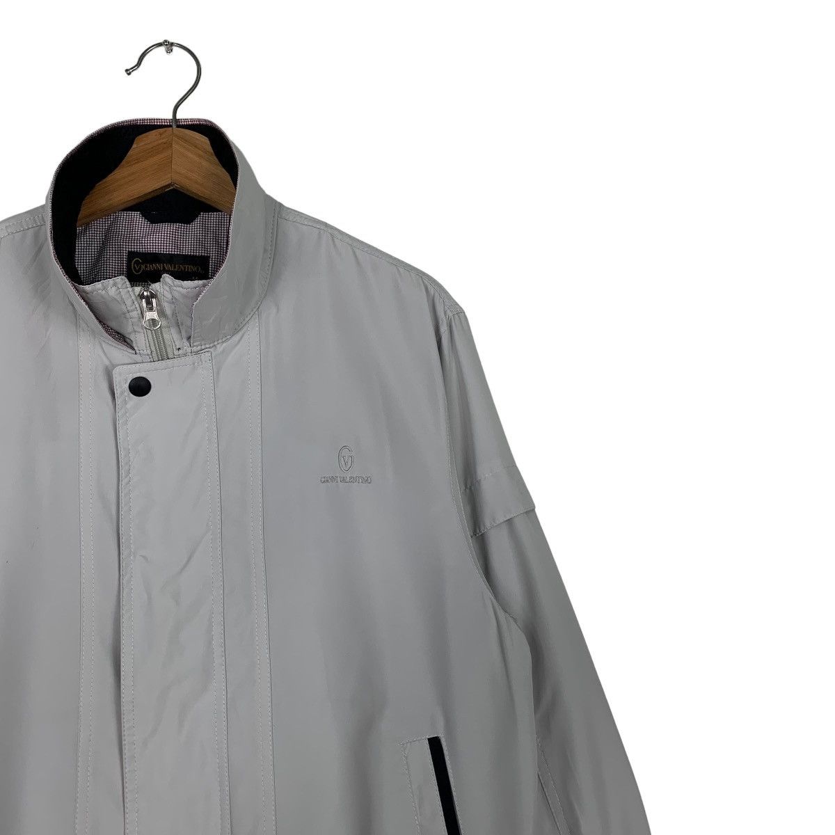 Gianni Valentino GIANNI VALENTINO Embroidery Logo Casual Jacket #0132-C7 Size US M / EU 48-50 / 2 - 5 Thumbnail