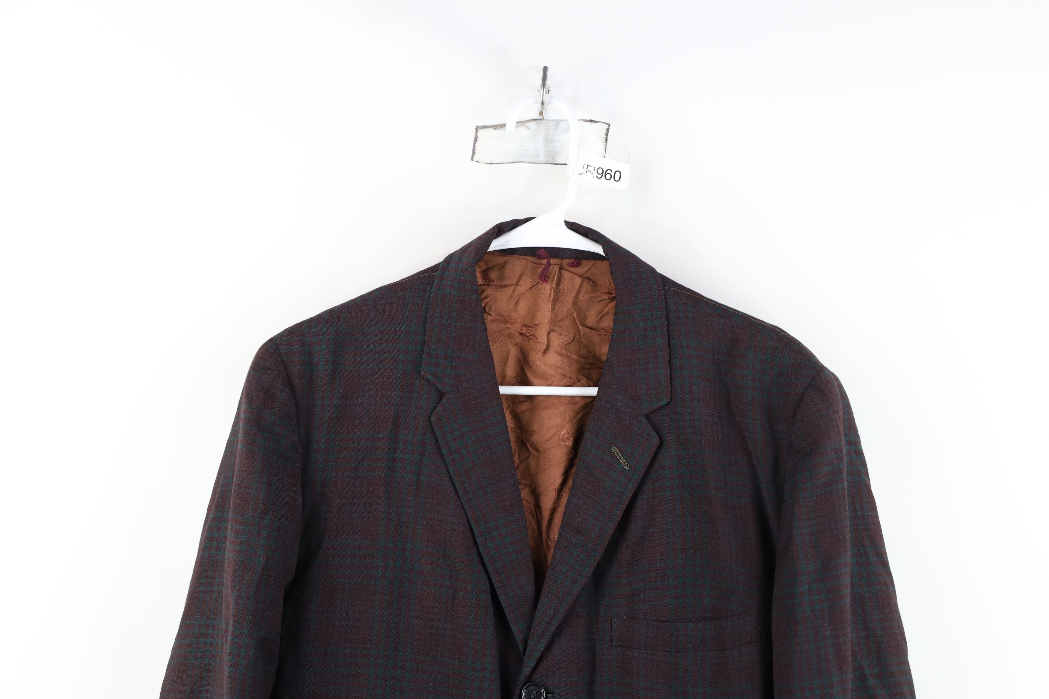 Vintage Vintage 50s 60s Streetwear Rayon Gabardine Suit Jacket USA Size US XL / EU 56 / 4 - 2 Thumbnail