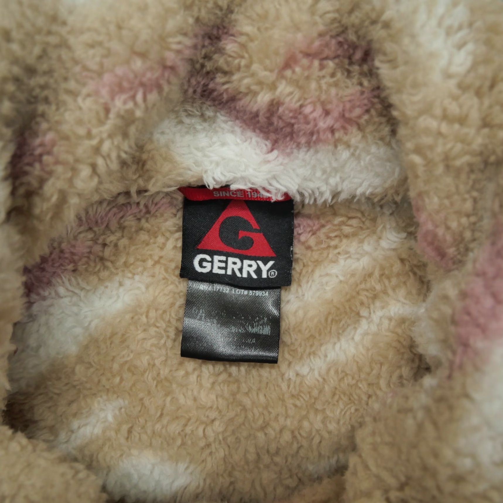 Pinko Gerry Jacket Womens Large Brown Pink Sherpa Fleece Full Zip Size L / US 10 / IT 46 - 5 Thumbnail