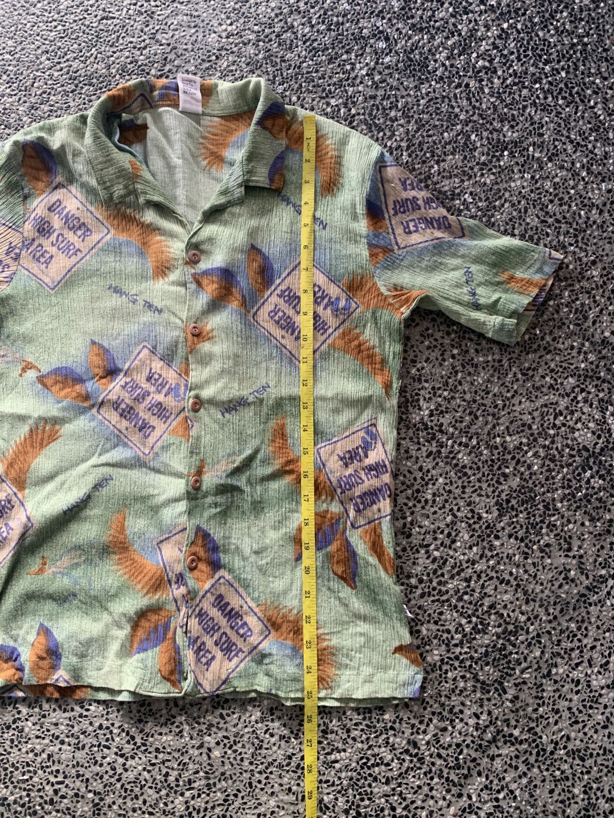 Hang Ten × Vintage Vintage 90s Hang Ten Hawaiian Surf / Surfing Shirt Size US M / EU 48-50 / 2 - 9 Thumbnail