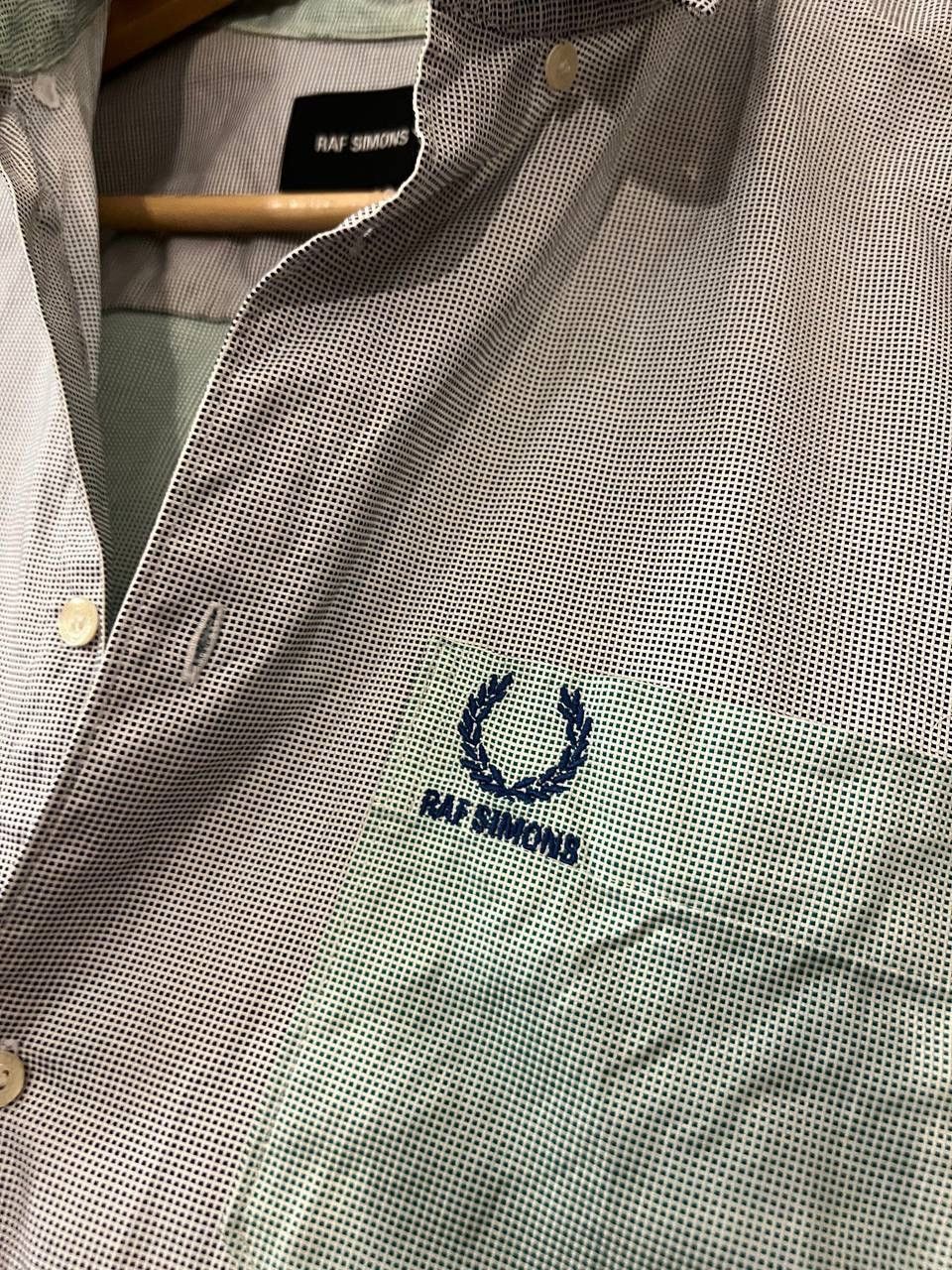 Fred Perry × Raf Simons Short sleeve buttoned shirt Size US XS / EU 42 / 0 - 11 Thumbnail
