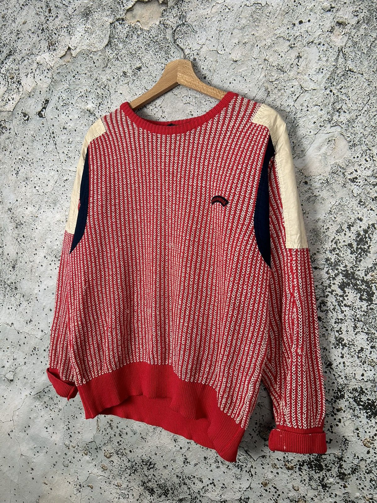 Paul & Shark Vintage Paul & Shark 90s Sweater Knit Avantgarde Archival Size US M / EU 48-50 / 2 - 2 Thumbnail