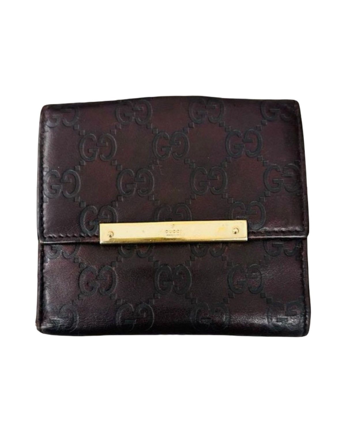 Gucci 🇮🇹MADE IN ITALY🇮🇹 GUCCI Leather Wallet Size ONE SIZE - 1 Thumbnail