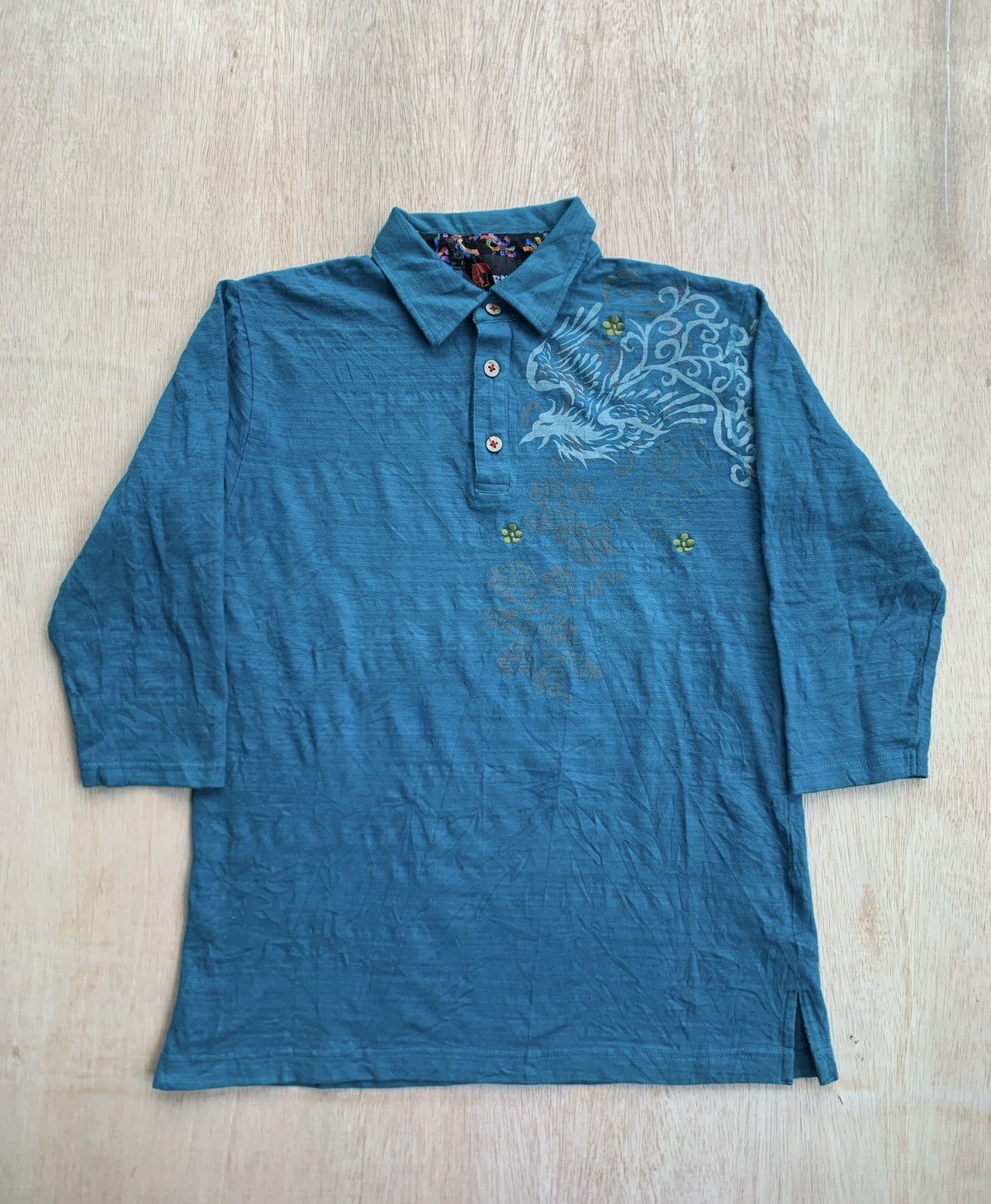 Hysteric Glamour × Japanese Brand Bins By Ryukyu no sato Sukaja Shirt Button ups Size US M / EU 48-50 / 2 - 1 Thumbnail