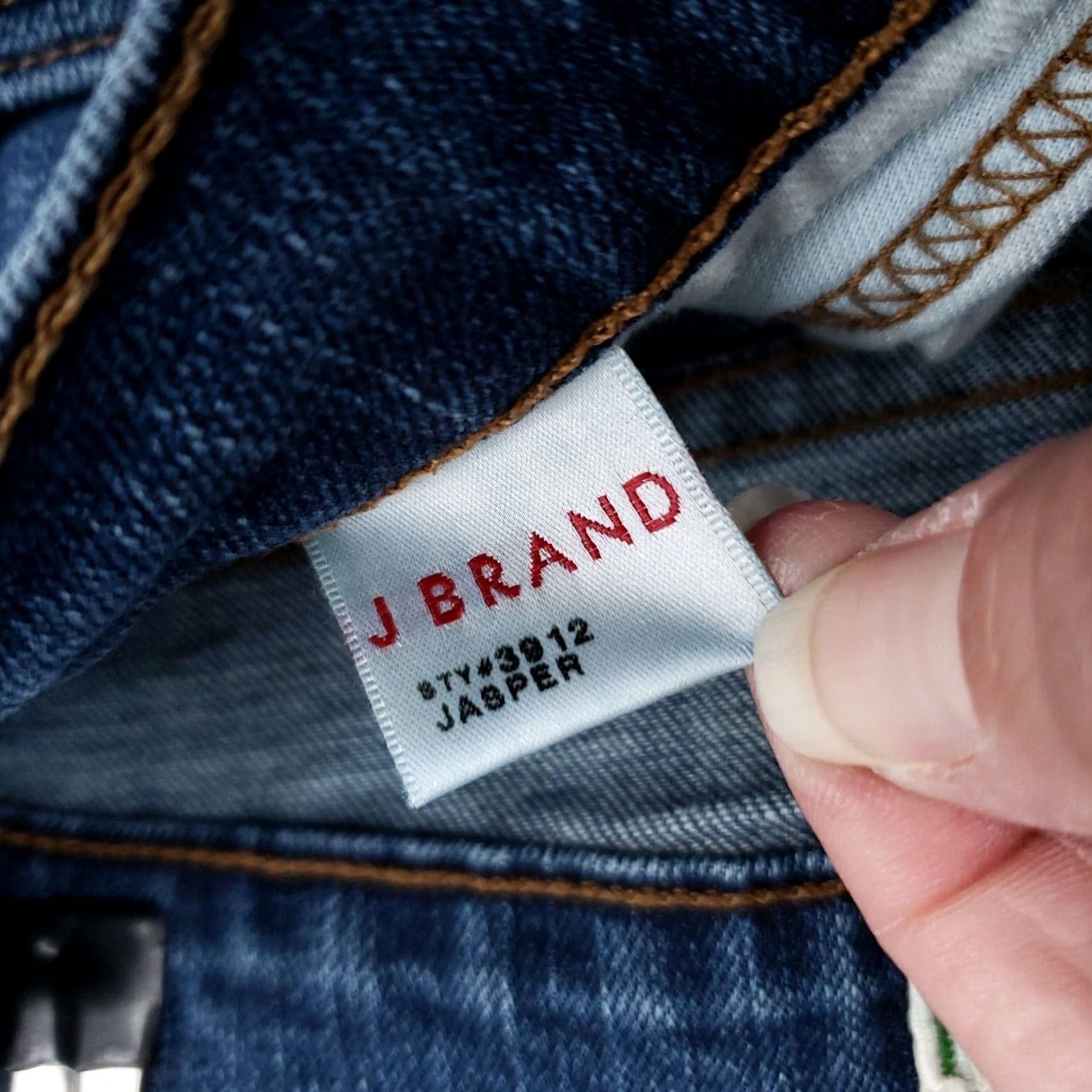 J Brand J Brand Jeans Womens 10 Jeans Blue Denim Low Rise Skinny 28x32 Medium Wash Fall Winter Spring Summer Womens Jeans Size 32" / US 10 / IT 46 - 7 Thumbnail