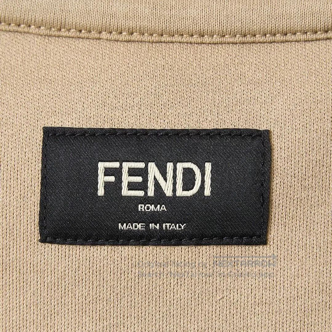 Fendi Fendi Men's Metal Logo Solid T-Shirt. Size US M / EU 48-50 / 2 - 9 Thumbnail