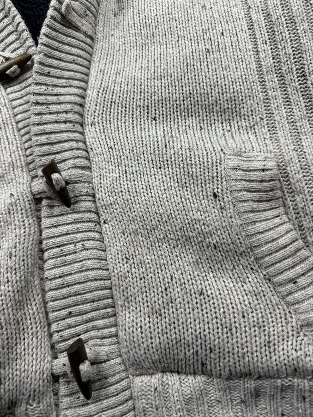 If Six Was Nine If Six Was Nine LGB Styled Knitted Fur Brown Y2K Zip Hoodie Size US L / EU 52-54 / 3 - 6 Thumbnail