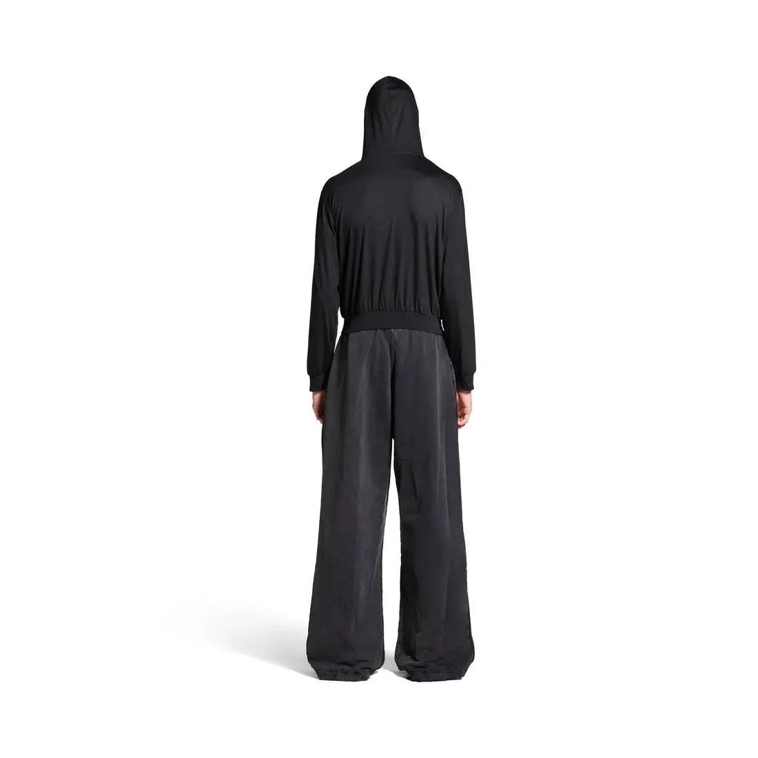 Balenciaga o1bcso1str1025 Agaicnelab Baggy Sweatpants & Joggers Black Size US 26 / EU 42 - 6 Thumbnail