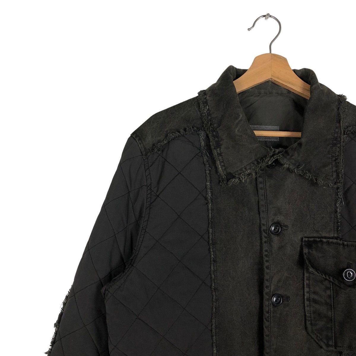 Japanese Brand × Seditionaries 🔥Distressed Patch Work Chore Jacket Closed Issey Miyake Size US L / EU 52-54 / 3 - 7 Thumbnail