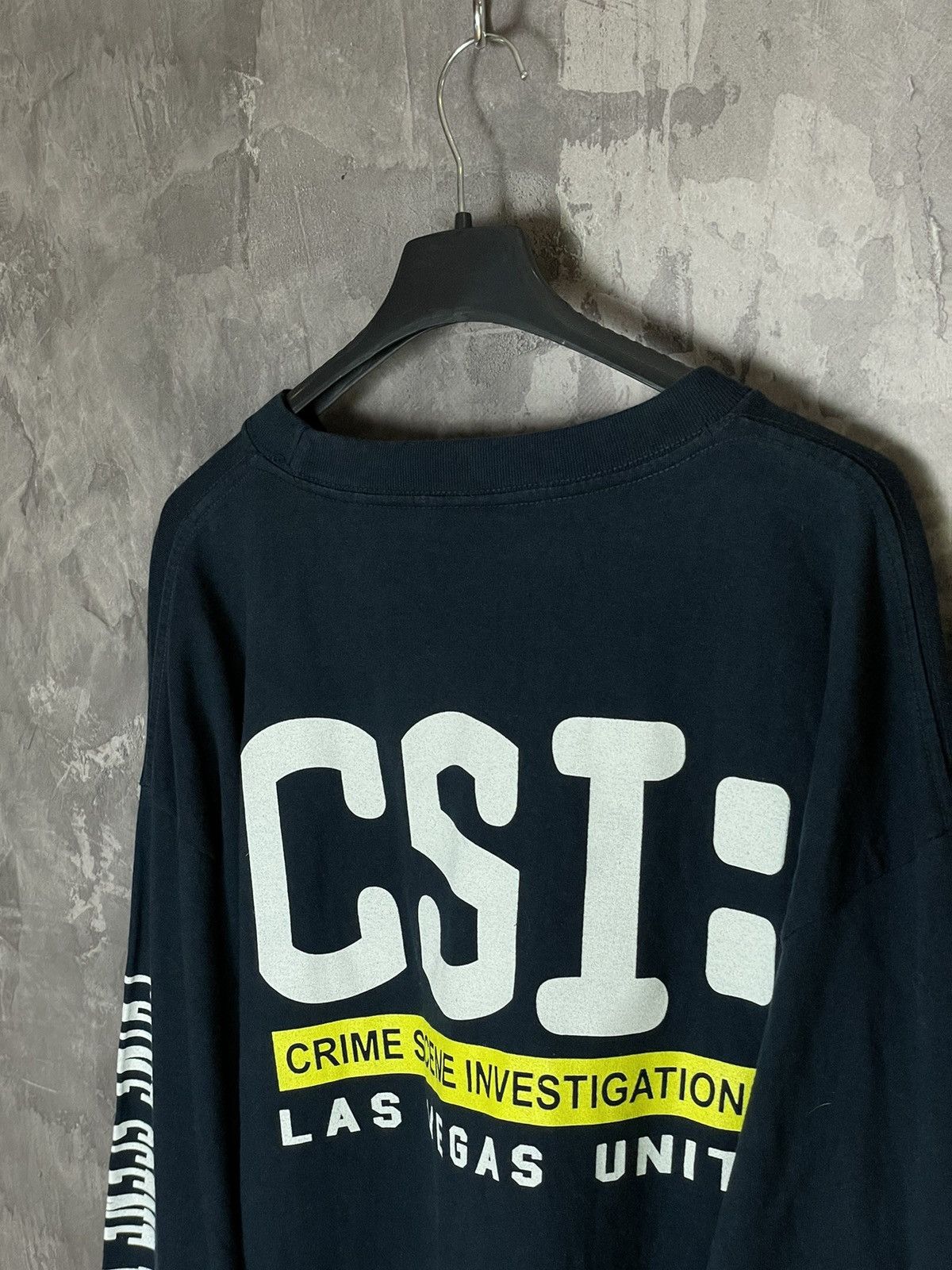 Vintage Vintage Y2K CSI Las Vegas TV Promo Long sleeve T Shirt Size US XL / EU 56 / 4 - 7 Thumbnail