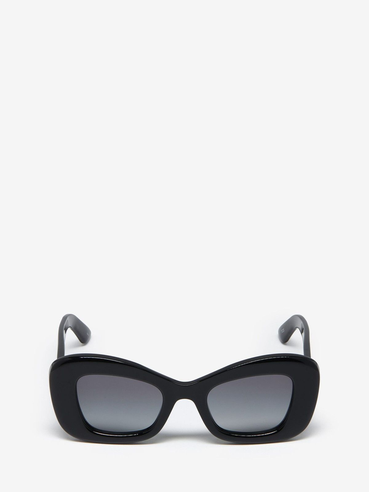 Women's Bold Cat-Eye Sunglasses in Black