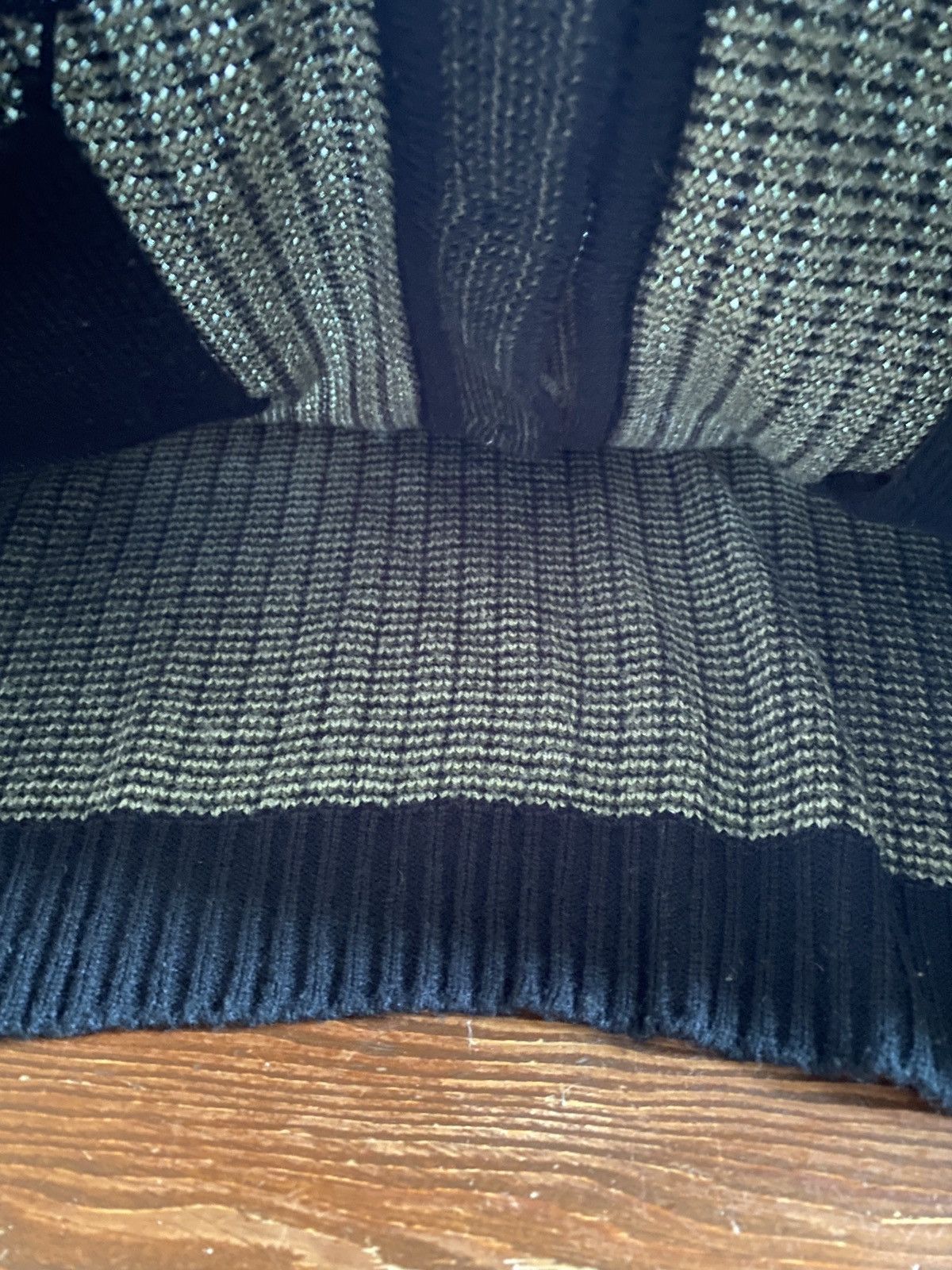 Vintage Vintage 70’s American Crusader Striped Knit Cardigan Sweater Size US L / EU 52-54 / 3 - 7 Thumbnail