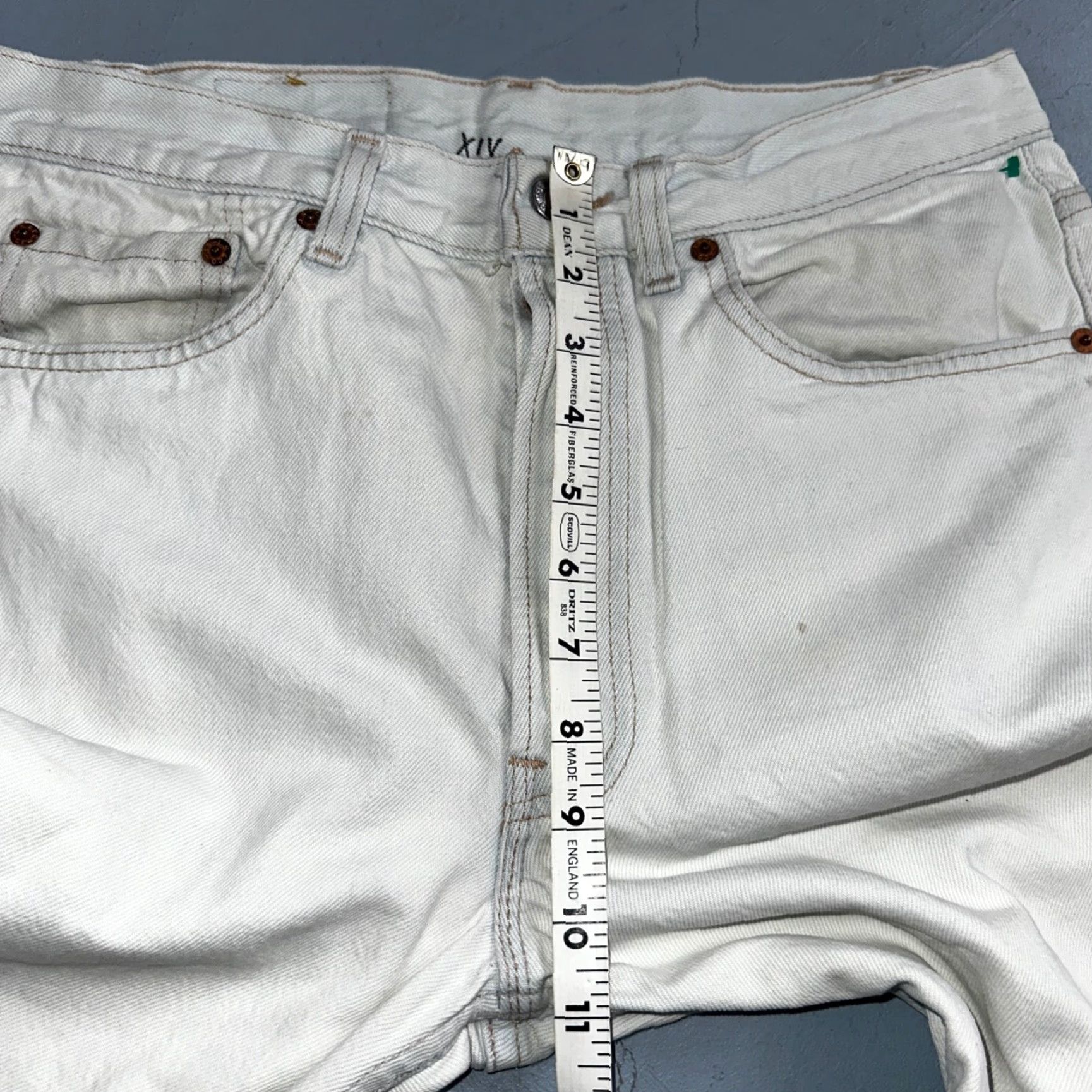 Levi's VINTAGE Levi's 501 Jeans 90s USA White Light Wash 32x30 30x26 Men Straight Classic Regular Denim Cotton Jeans Size US 32 / EU 48 - 6 Thumbnail