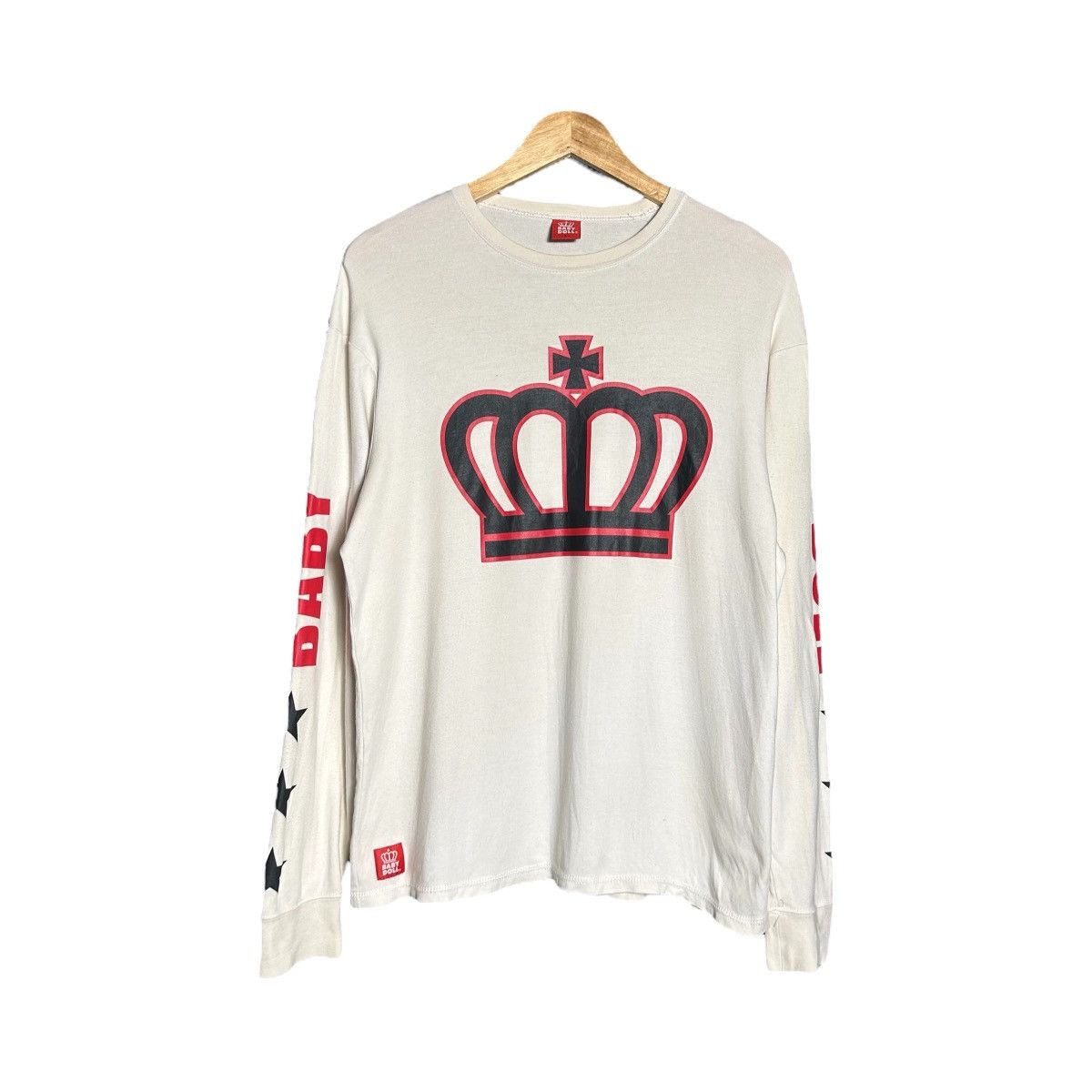 Japanese Brand Baby Doll Big Logo Long Sleeve T Shirt Size L / US 10 / IT 46 - 1 Thumbnail