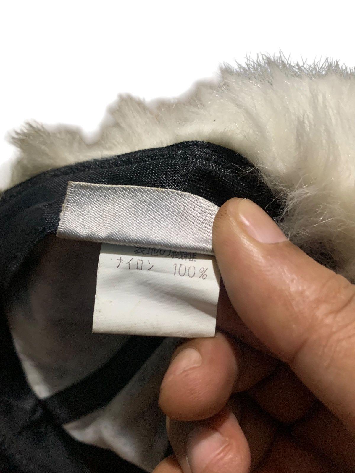 If Six Was Nine × Japanese Brand × Le Grande Bleu (L.G.B.) 2000s Flying ski japan nylon fur hat short visor Size ONE SIZE - 10 Thumbnail