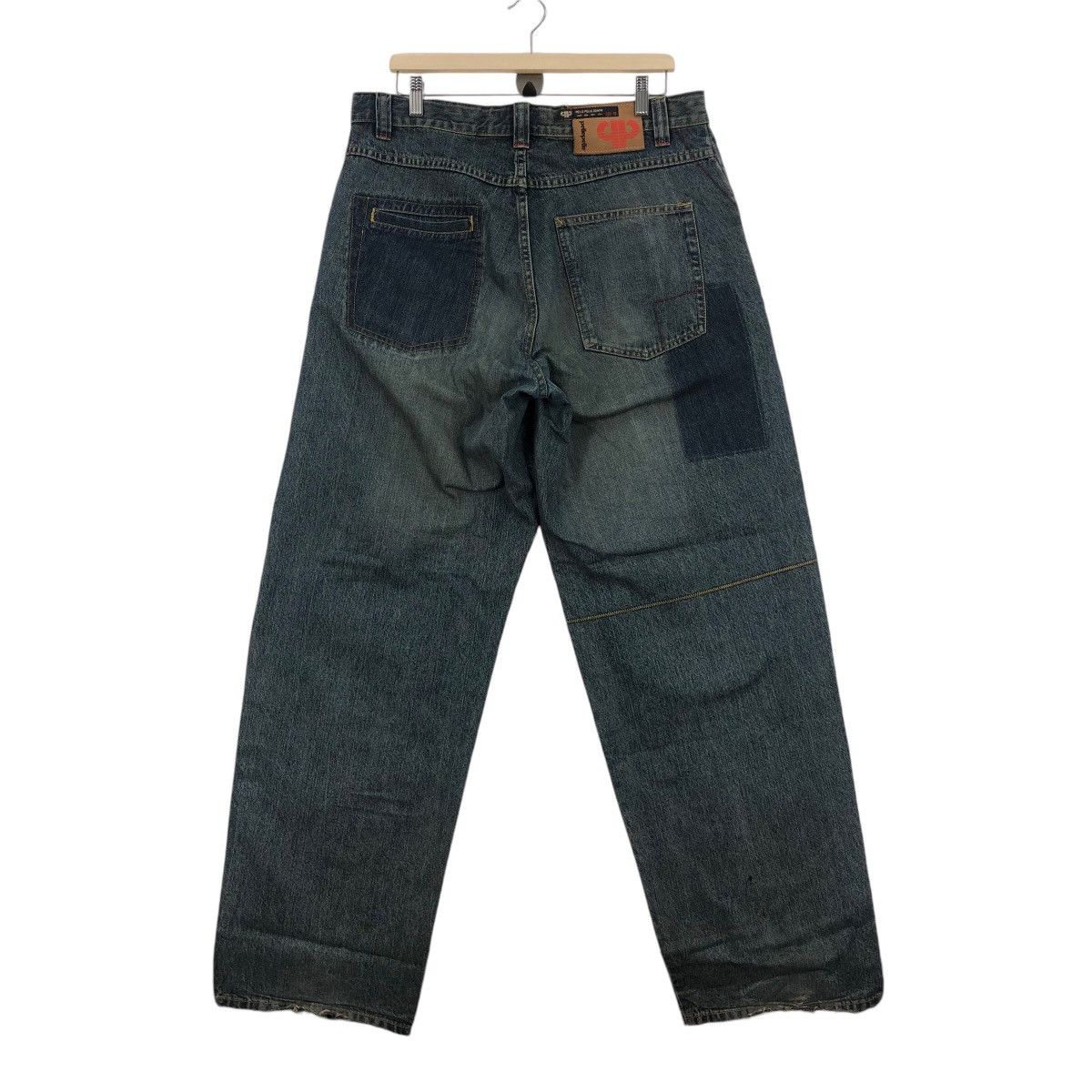 Pelle Pelle PELLE PELLE By Marc Buchanan Baggie Denim Pants Size US 36 / EU 52 - 4 Thumbnail