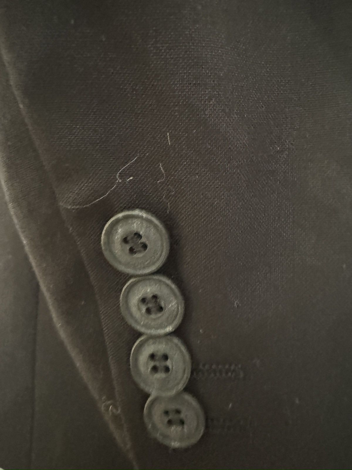 Burberry Burberry Made in Italy Black Single Breasted Wool Jacket 40S Size 40S - 6 Thumbnail