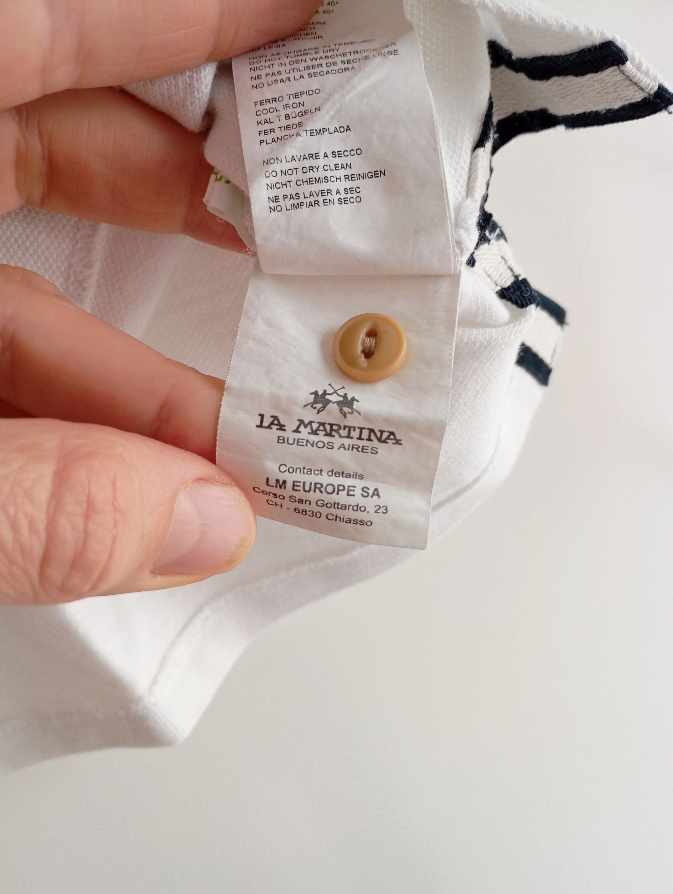 La Martina 🇦🇷 Vintage La Martina Argentina Polo T-Shirt Y2K Retro Size US XL / EU 56 / 4 - 11 Thumbnail